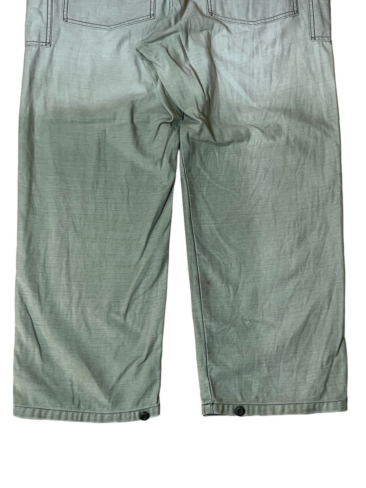 Toyo Enterprises VINTAGE GUNG HO USA MILITARY FATIGUE BAKER FADED PANTS Size US 35 - 6 Thumbnail