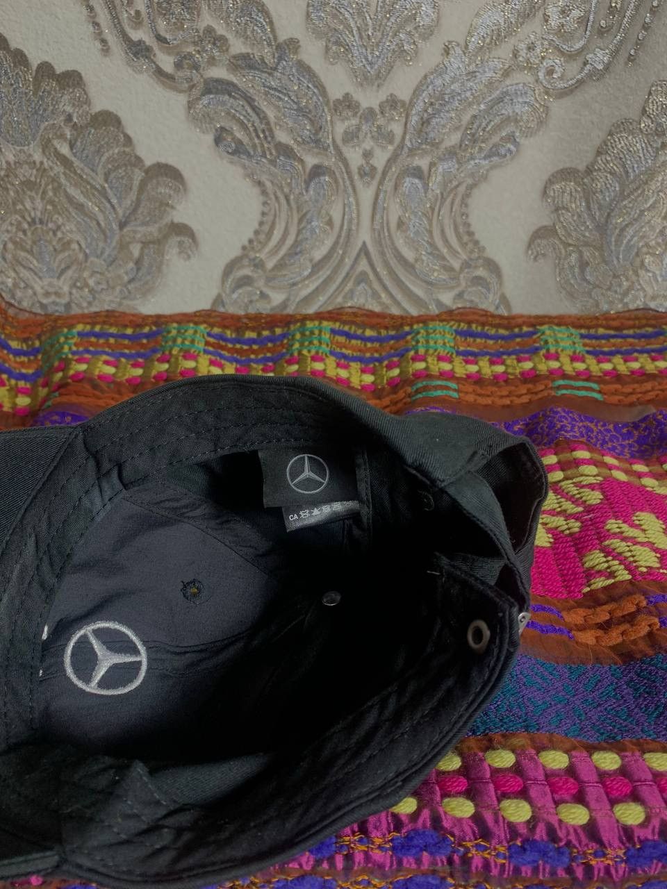 Mercedes-Benz × Vintage VERY RARE MERCEDES BENZ CAP NASCAR HATS RACING MACLAREN Y2K Size ONE SIZE - 3 Thumbnail