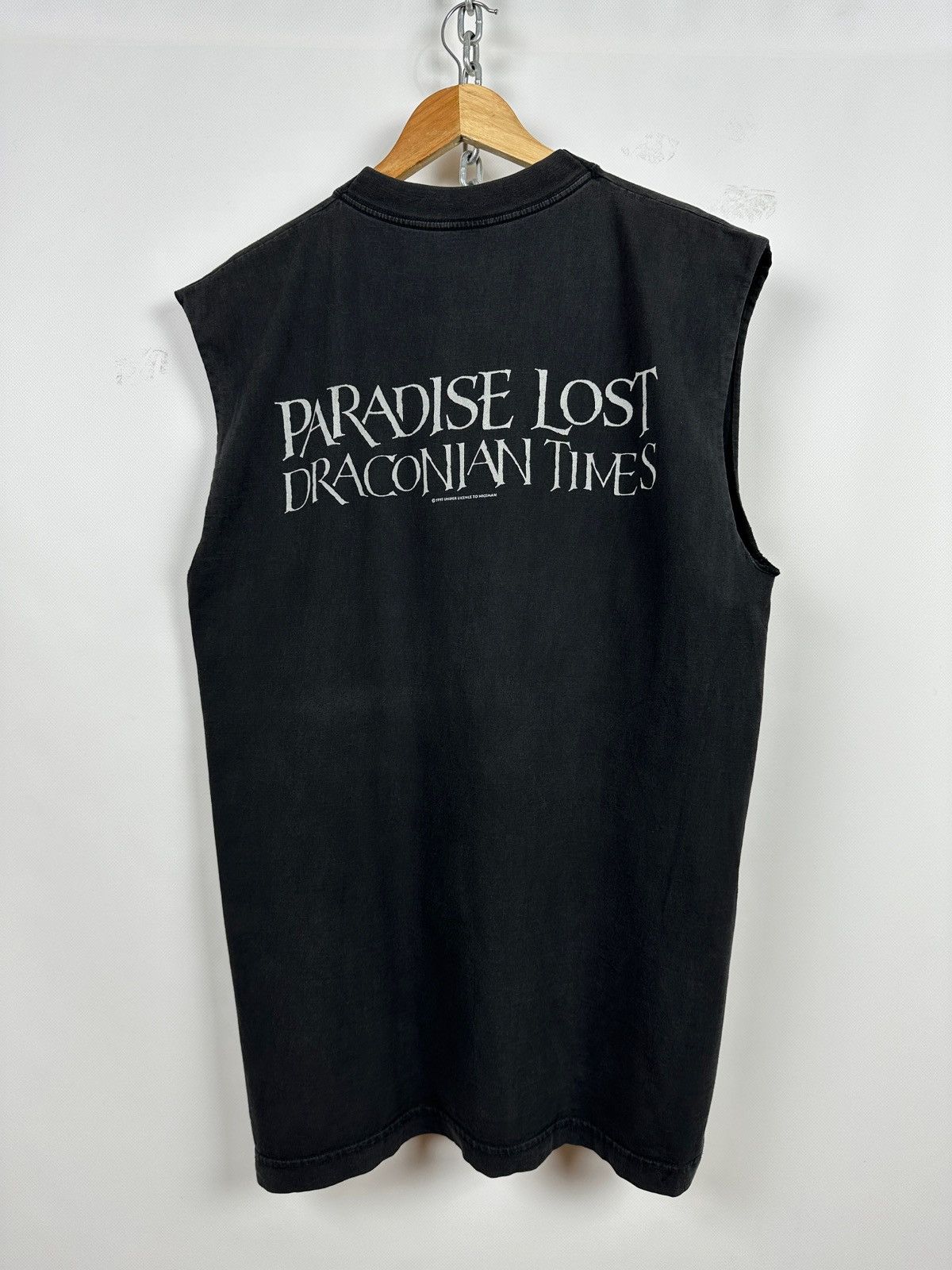 Band Tees 1995 Vintage Paradise Lost Draconian Times Sleeveless Size US L / EU 52-54 / 3 - 1 Thumbnail