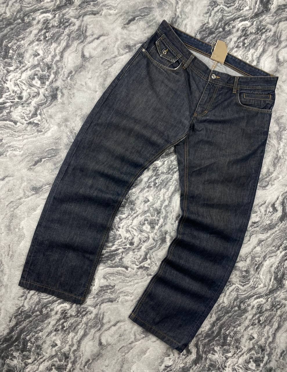 Dolce & Gabbana Vintage Dolce & Gabbana Denim Jeans Baggy Y2K Metal Logo DG Size US 34 / EU 50 - 4 Thumbnail