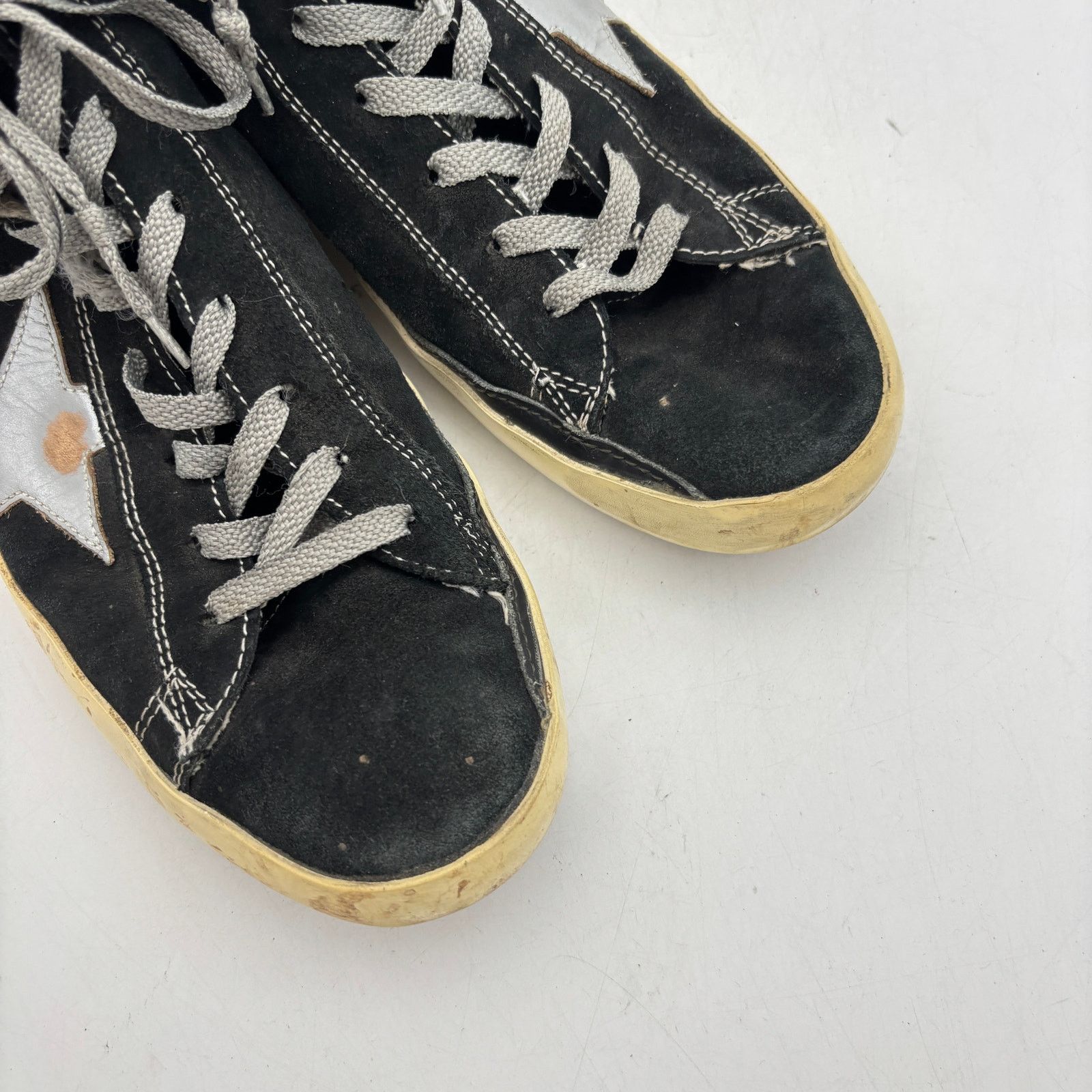 Golden Goose Golden Goose Francy Hi Top Skate Suede Sneakers Men's 41 Size US 8 / EU 41 - 14 Thumbnail