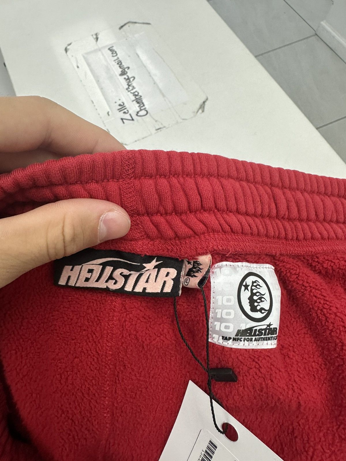 HELLSTAR Hellstar Red Sports Logo Sweatpants Size US 38 / EU 54 - 3 Thumbnail