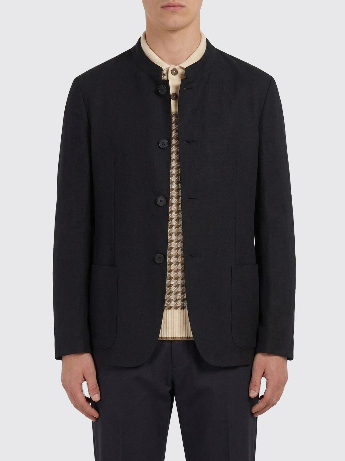 Giorgio Armani Giorgio Armani Jacket Men Navy Size US M / EU 48-50 / 2 - 1 Thumbnail