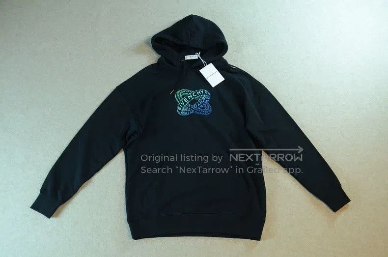 Givenchy Givenchy Eternal ring black hooded sweatshirt hoodie coat Size US M / EU 48-50 / 2 - 1 Thumbnail