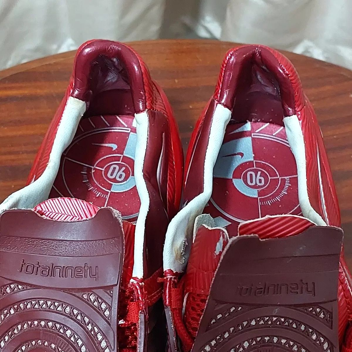 Nike T90 Laser II Elite FG Red 318793-606 Us10 Uk9 28CM RARE!!! Size US 9 / EU 42 - 11 Thumbnail