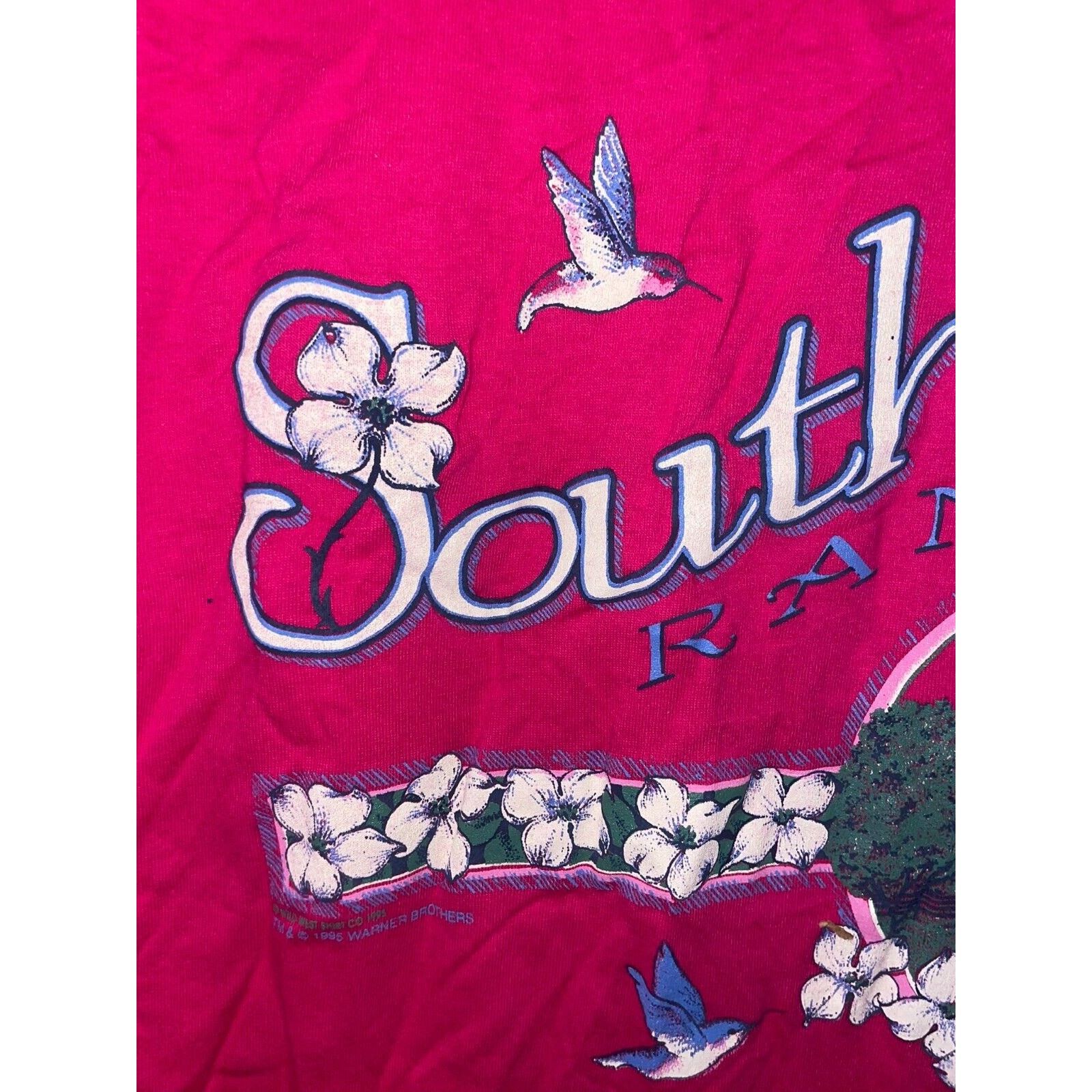Jerzees Vintage Southfork Ranch Shirt Dallas TX Texas Tee VTG 90s Size US S / EU 44-46 / 1 - 3 Thumbnail