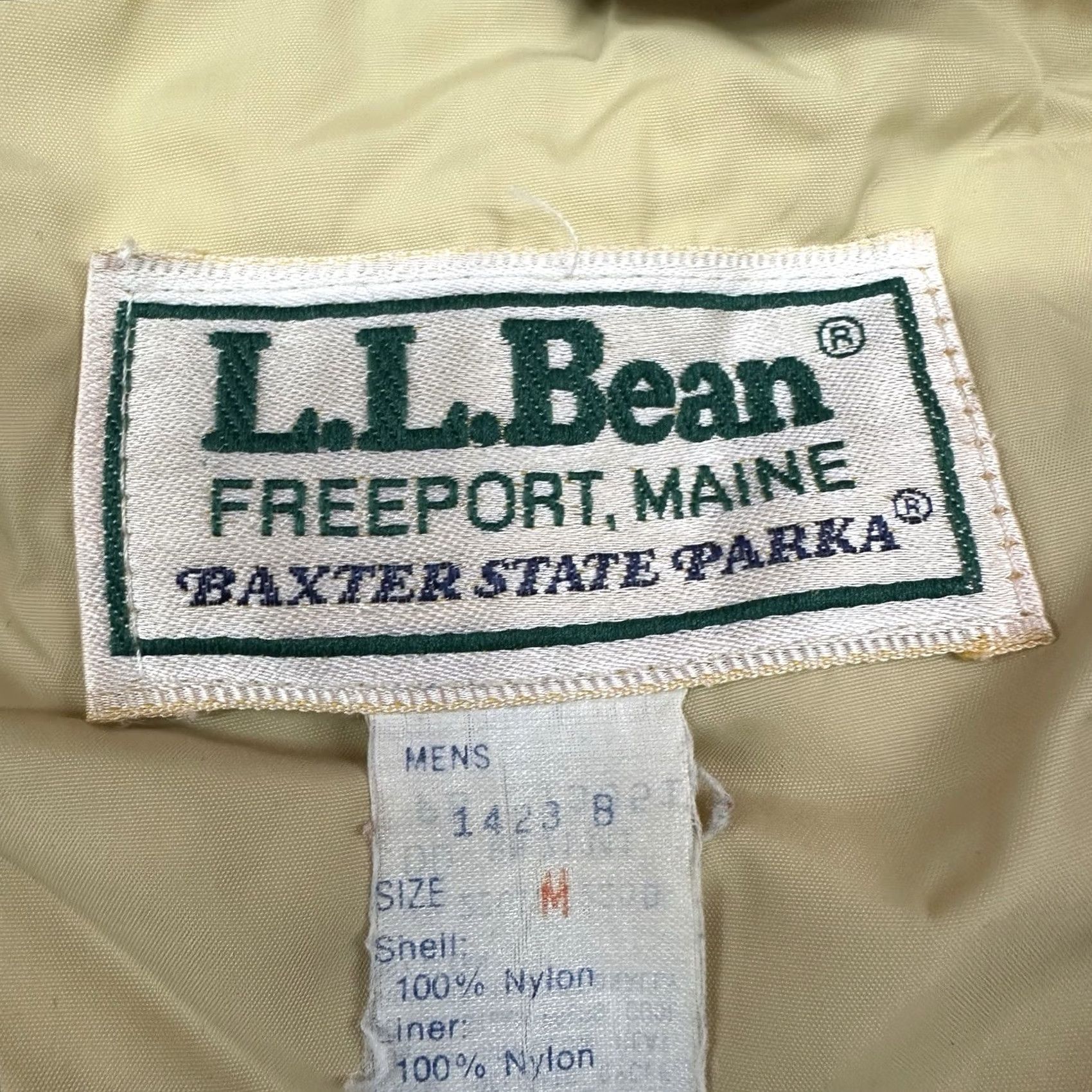 Vintage VINTAGE L.L. Bean Baxter State Parka Jacket Mens M Brown Hooded Outdoor USA Made Size US M / EU 48-50 / 2 - 3 Thumbnail