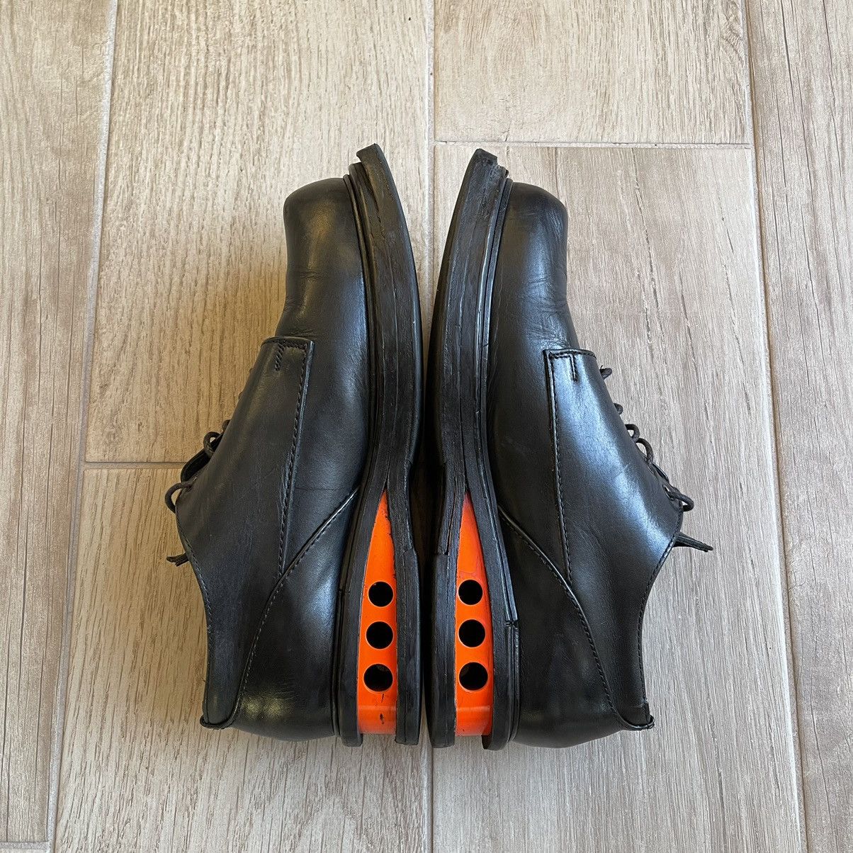 Dirk Bikkembergs SS1997 'Easy Rider' Leather Derby Lace Boots Size US 10.5 / EU 43-44 - 3 Thumbnail