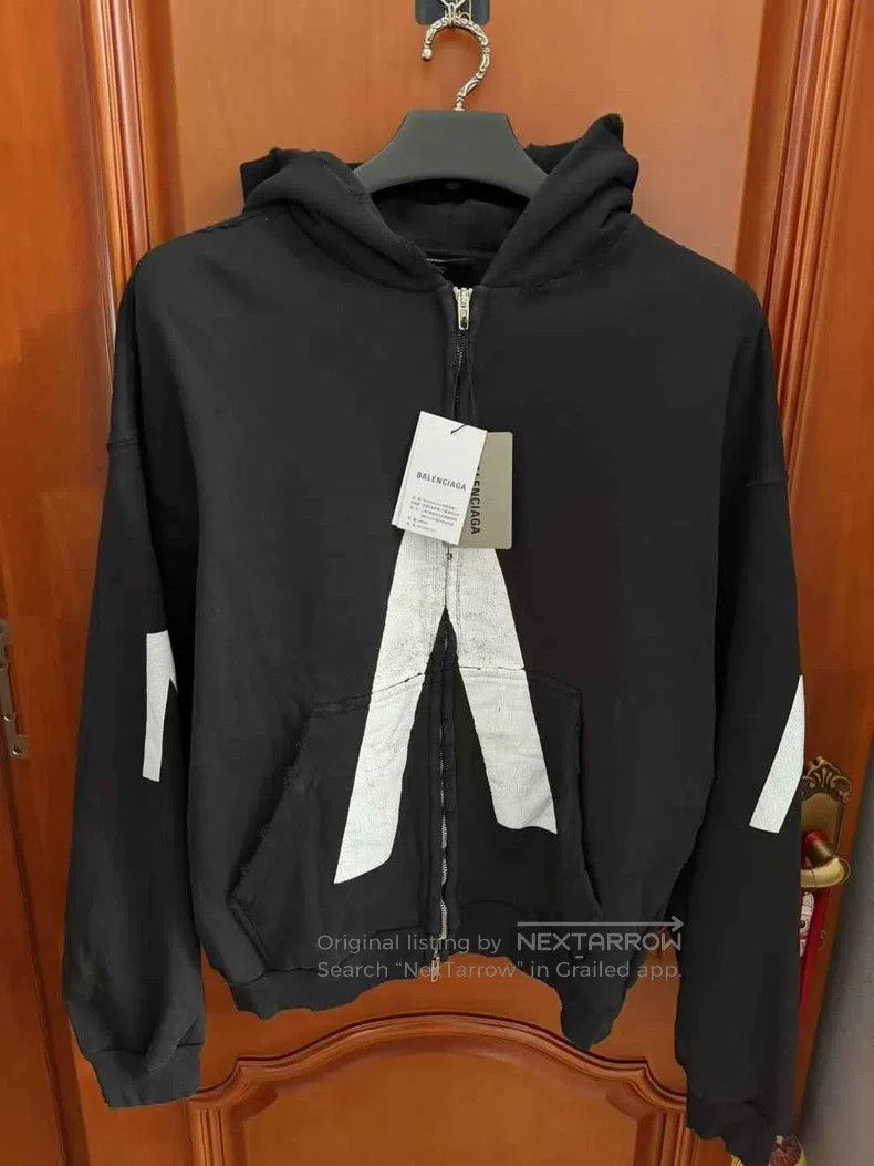 Balenciaga Balenciaga Apple Music Co-Branded Limited Hoodie Size US S / EU 44-46 / 1 - 1 Thumbnail
