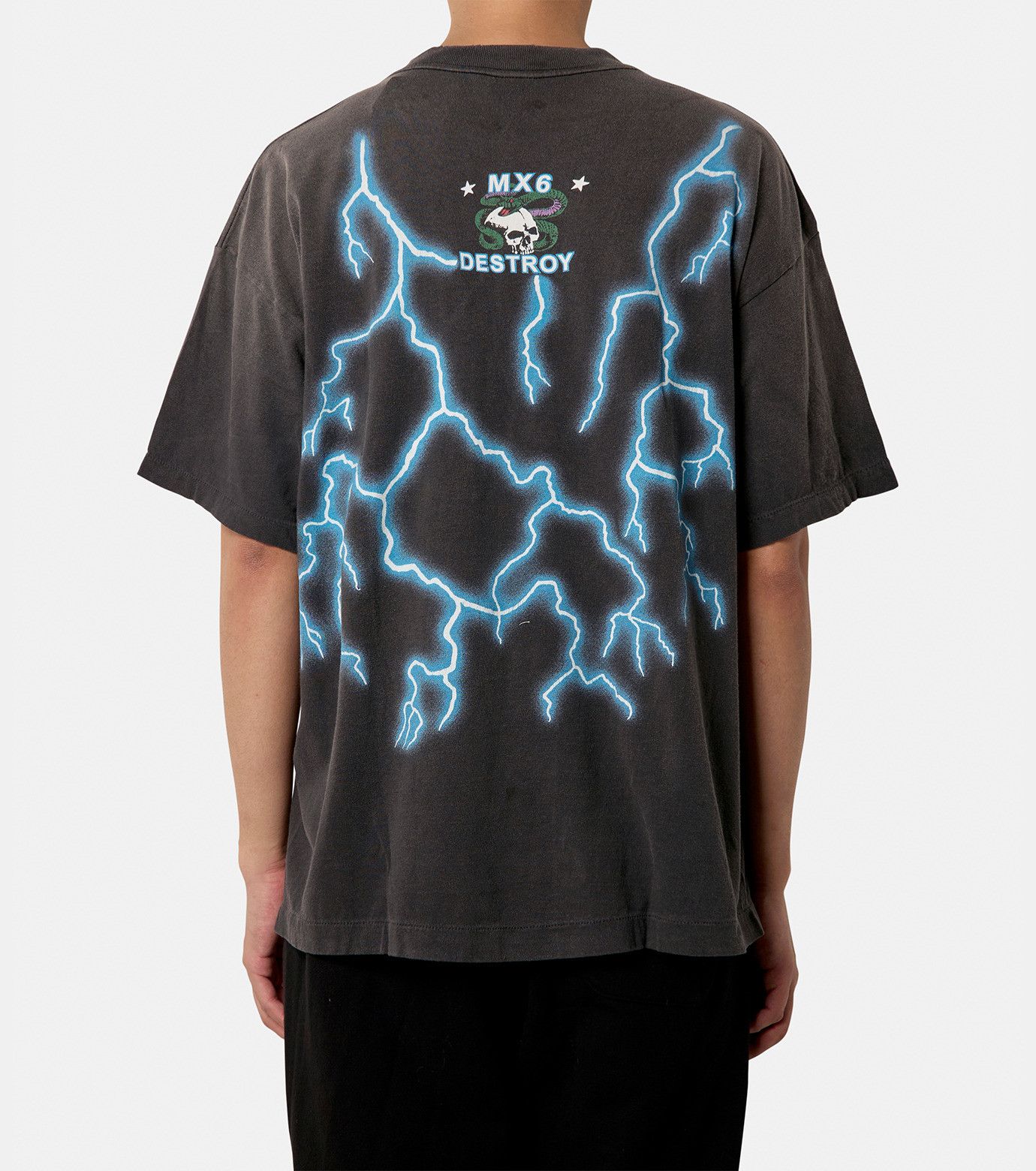 Saint Michael o1mle0326 Medusa T-Shirt in Black Size US XXL / EU 58 / 5 - 3 Thumbnail