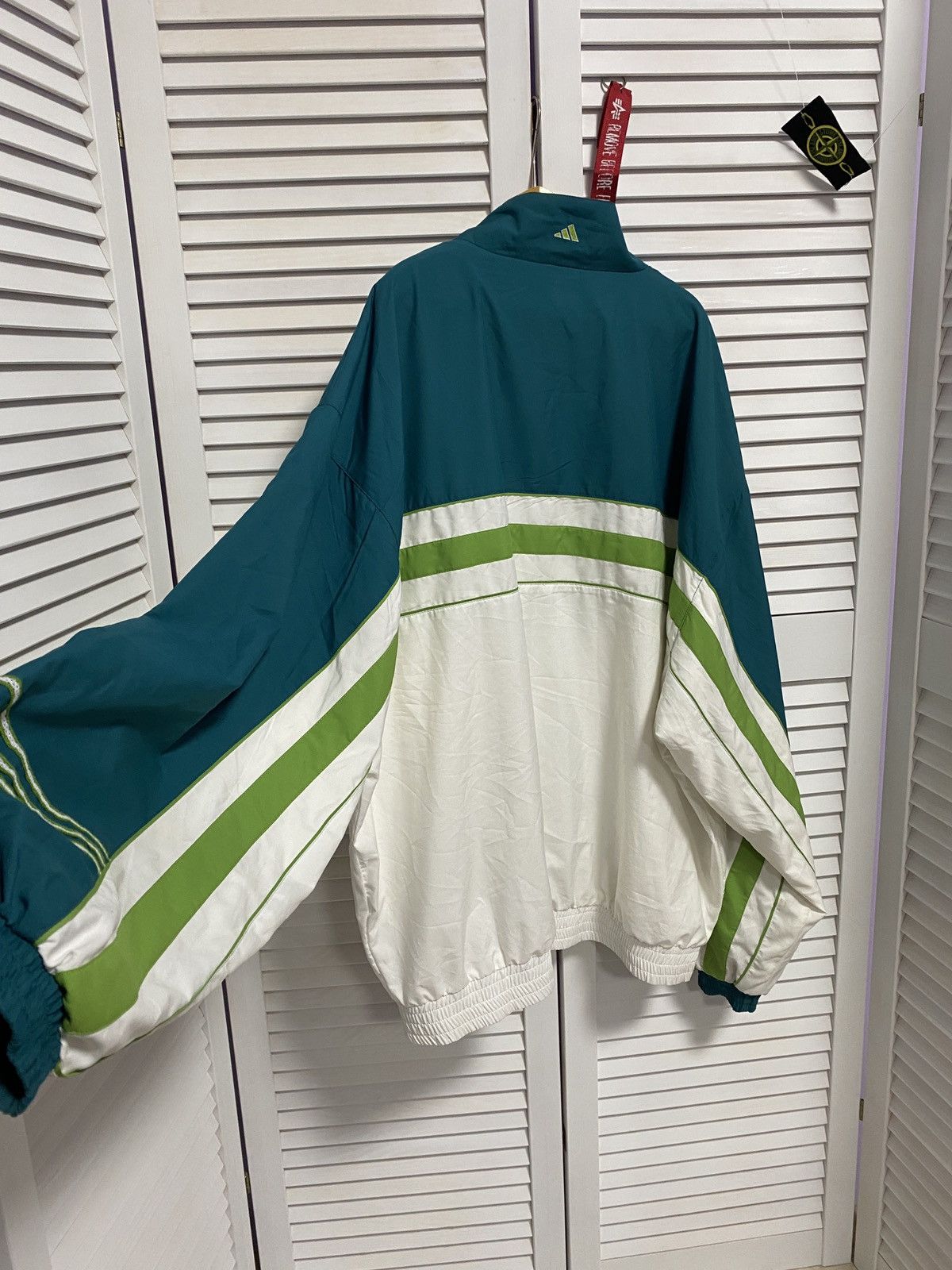 Nike × Vintage 😍 Vintage 90s Tracksuit Costume Adidas Pants Jacket RARE Size US 38 / EU 54 - 6 Thumbnail