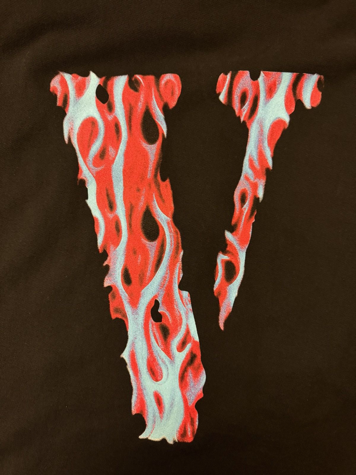 Vlone Vlone Skully Red Flame Hoodie Size US M / EU 48-50 / 2 - 4 Thumbnail