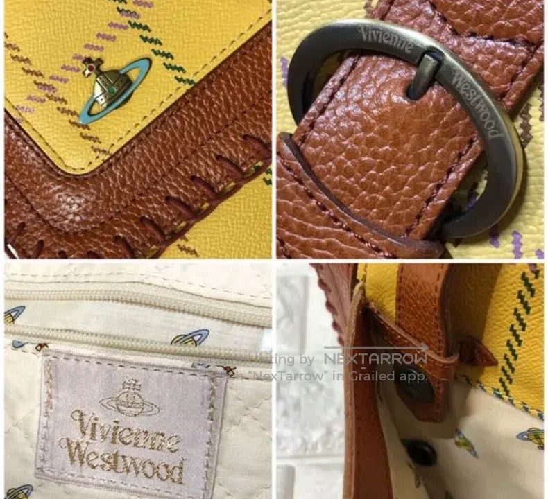 Vivienne Westwood Vivienne Westwood size os Metal Saturn plaid crossbody bag Size ONE SIZE - 8 Thumbnail