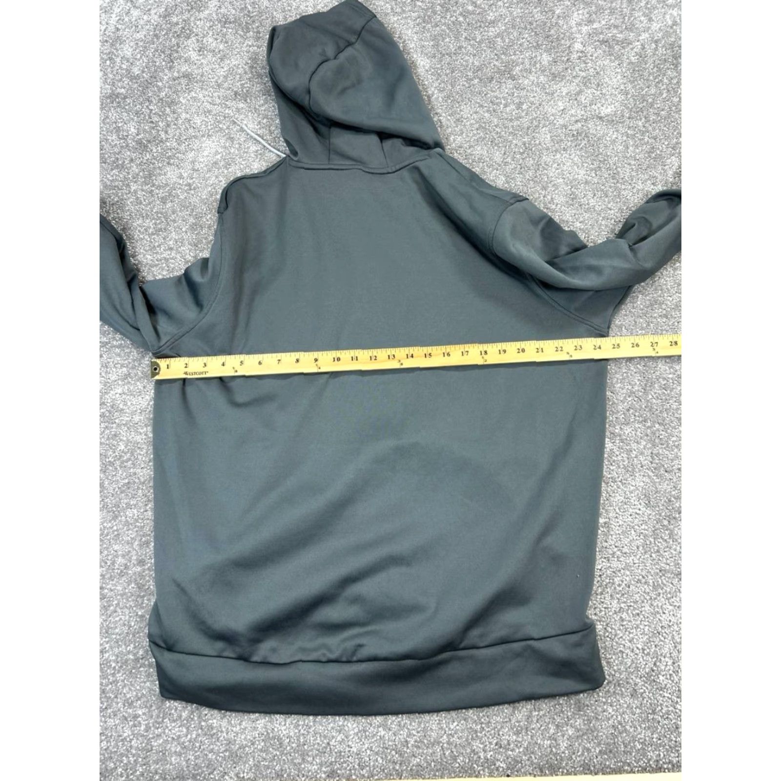 Under Armour Under Armour Hoodie Mens XL Gray Coldgear Pullover Sports Hooded Sweatshirt Sweatshirt Pullover Mens Size US XL / EU 56 / 4 - 5 Thumbnail