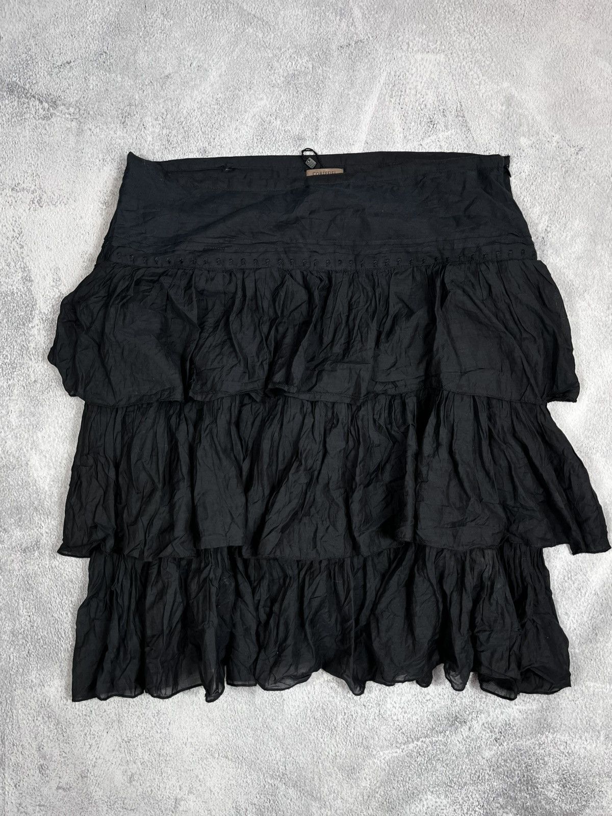 Other Vintage Y2K lush opium midi skirt punk avant garde UK18 Size 36" / US 14 / IT 50 - 1 Thumbnail