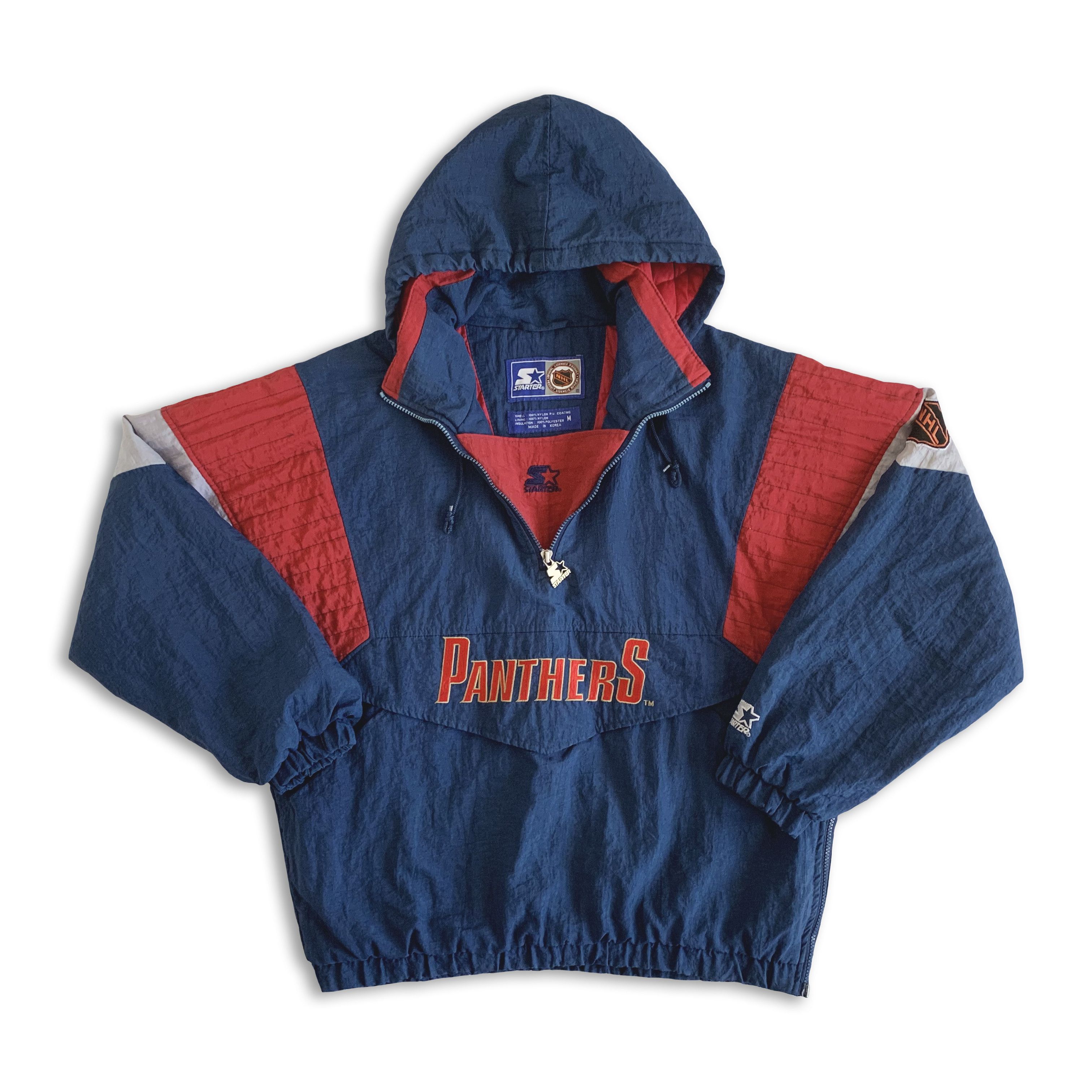 Starter Vintage 90s STARTER FLORIDA PHANTERS Jacket Pullover NHL Size US M / EU 48-50 / 2 - 2 Thumbnail