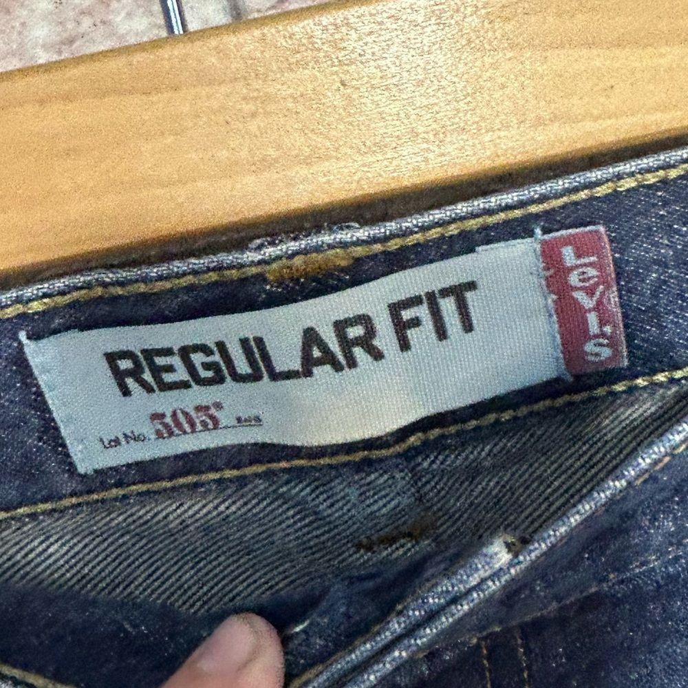 Levi's Levi Strauss Bootcut 505 Regular Fit Jeans Size 42X30 Size US 42 / EU 58 - 3 Thumbnail