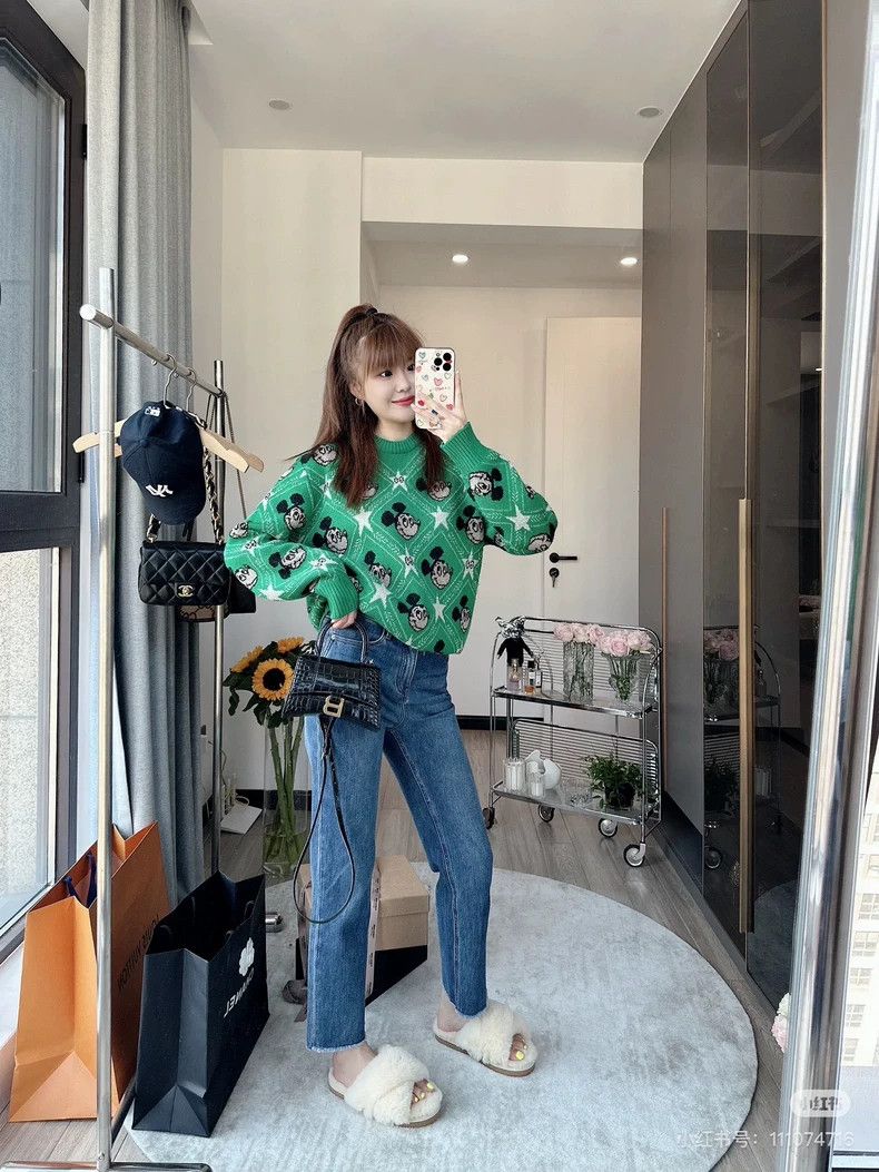 Gucci Gucci Mickey full-print sweater 2501-Nextarrow Size US XS / EU 42 / 0 - 4 Thumbnail