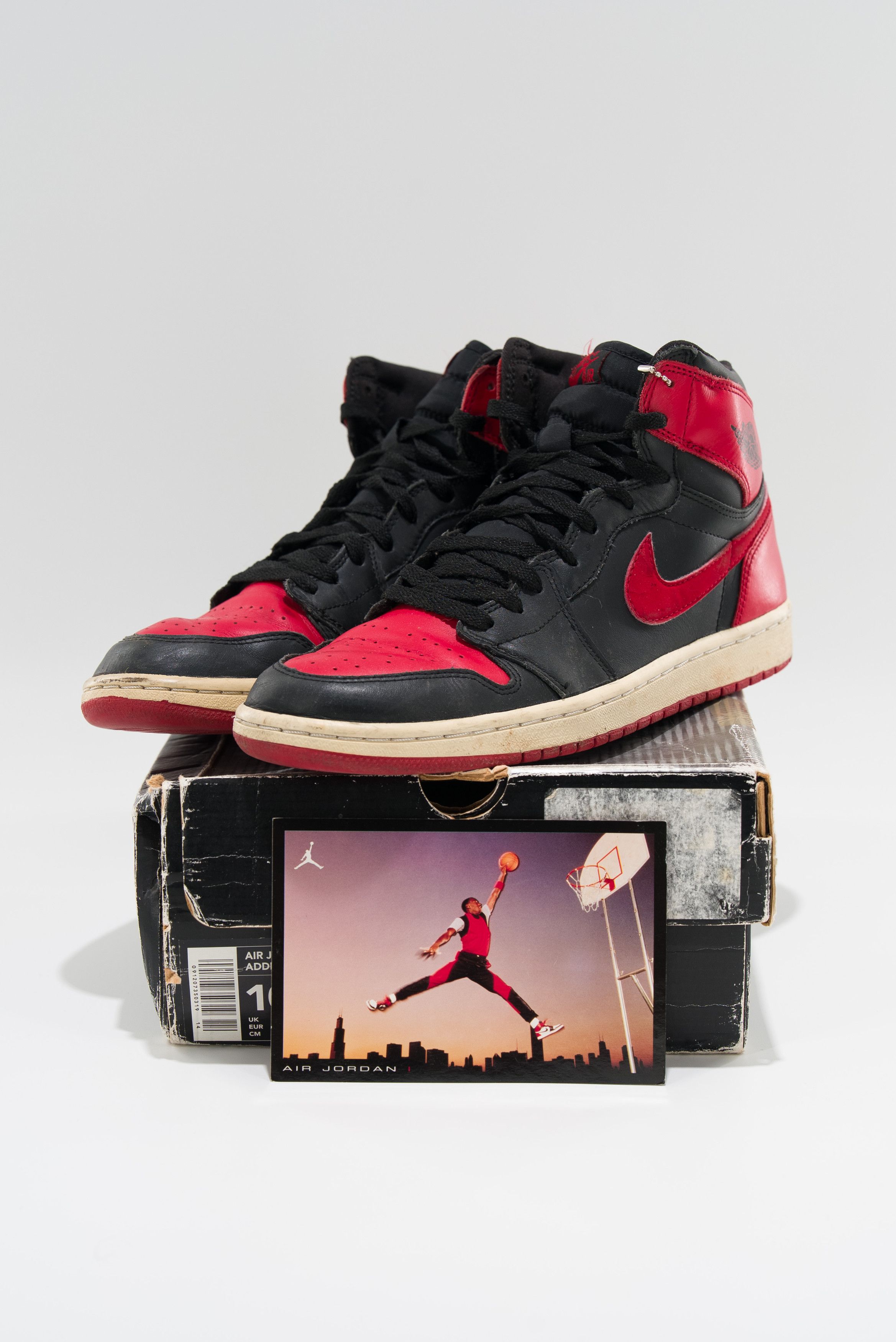 Jordan Brand Jordan 1 Retro Bred (2001) Size US 10.5 / EU 43-44 - 10 Thumbnail
