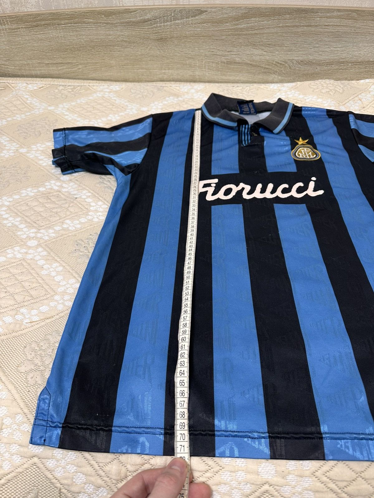 Vintage 🔥 Inter Milan Internazionale 1990 Jersey T Shirt Soccer Size US L / EU 52-54 / 3 - 14 Thumbnail
