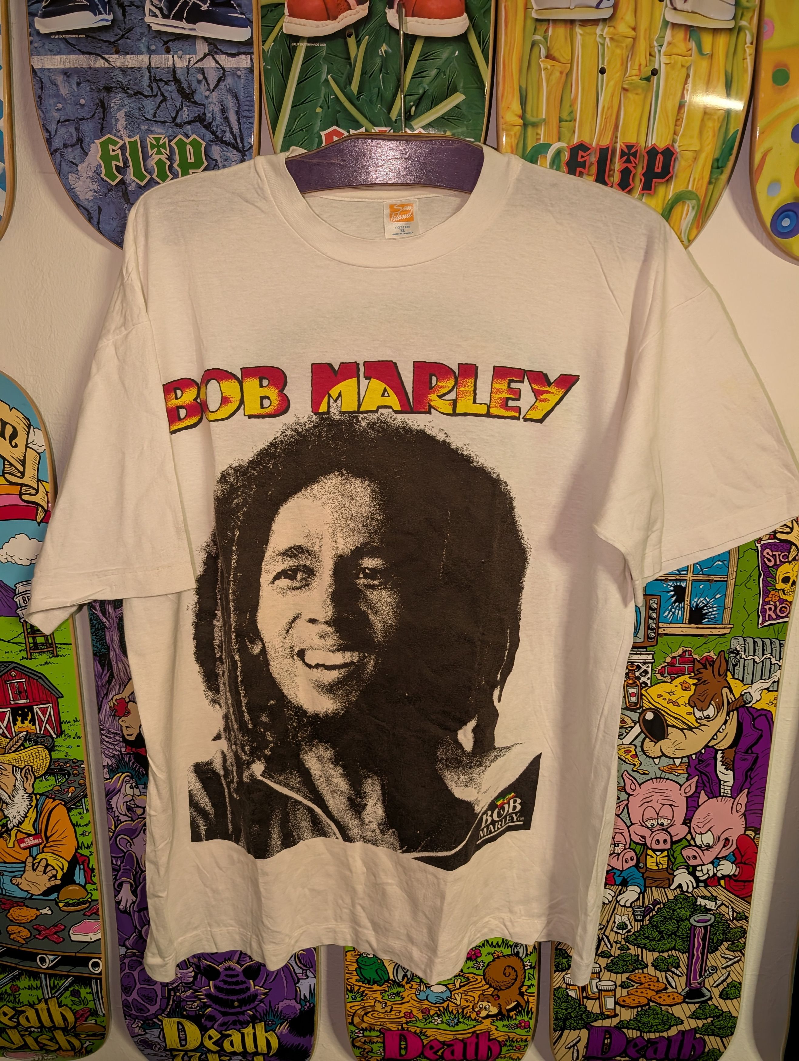 Other Bob Marley t Shirt oldschool Jamaica new Rad rar Size US XL / EU 56 / 4 - 2 Thumbnail