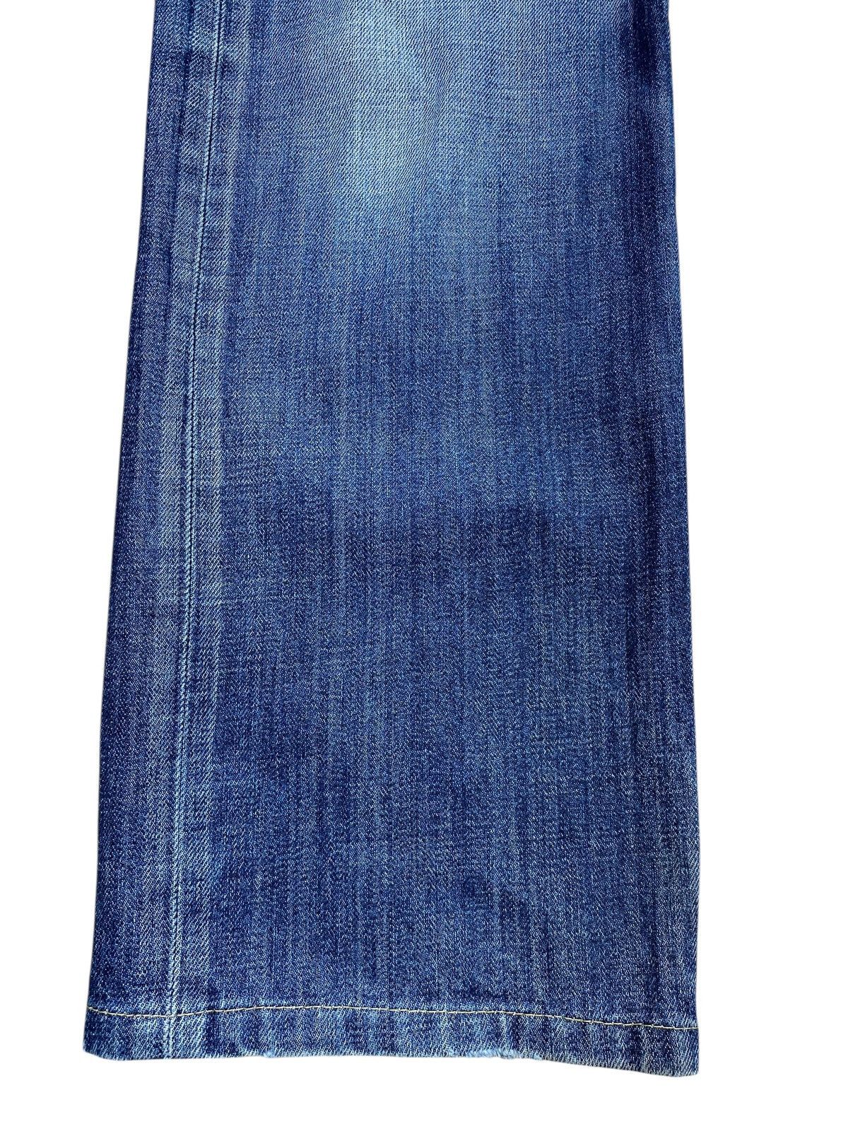 Uniqlo Uniqlo Blue Wash Whiskers Style Baggy Jeans Size US 32 / EU 48 - 5 Thumbnail