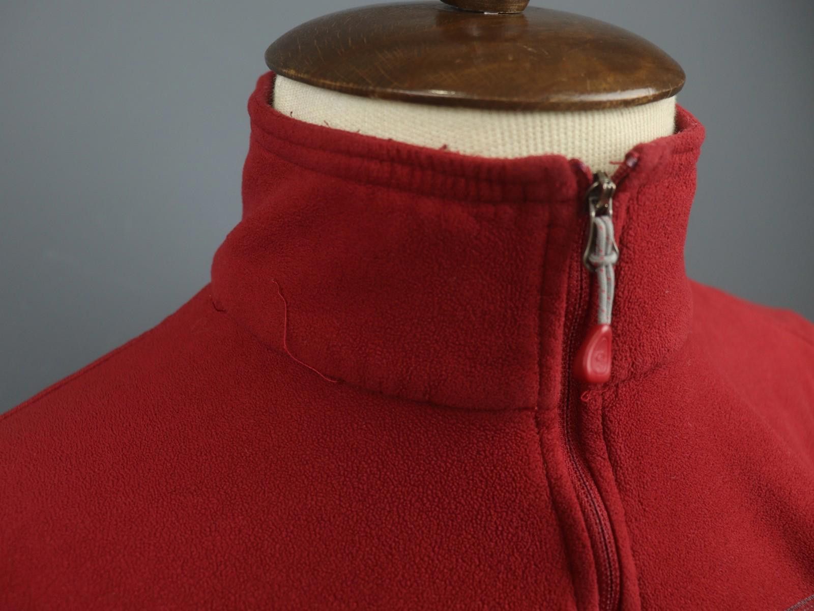 Mountain Hardwear Mountain Hard Wear Red Mock Neck Fleece Sweatshirt Size US M / EU 48-50 / 2 - 5 Thumbnail