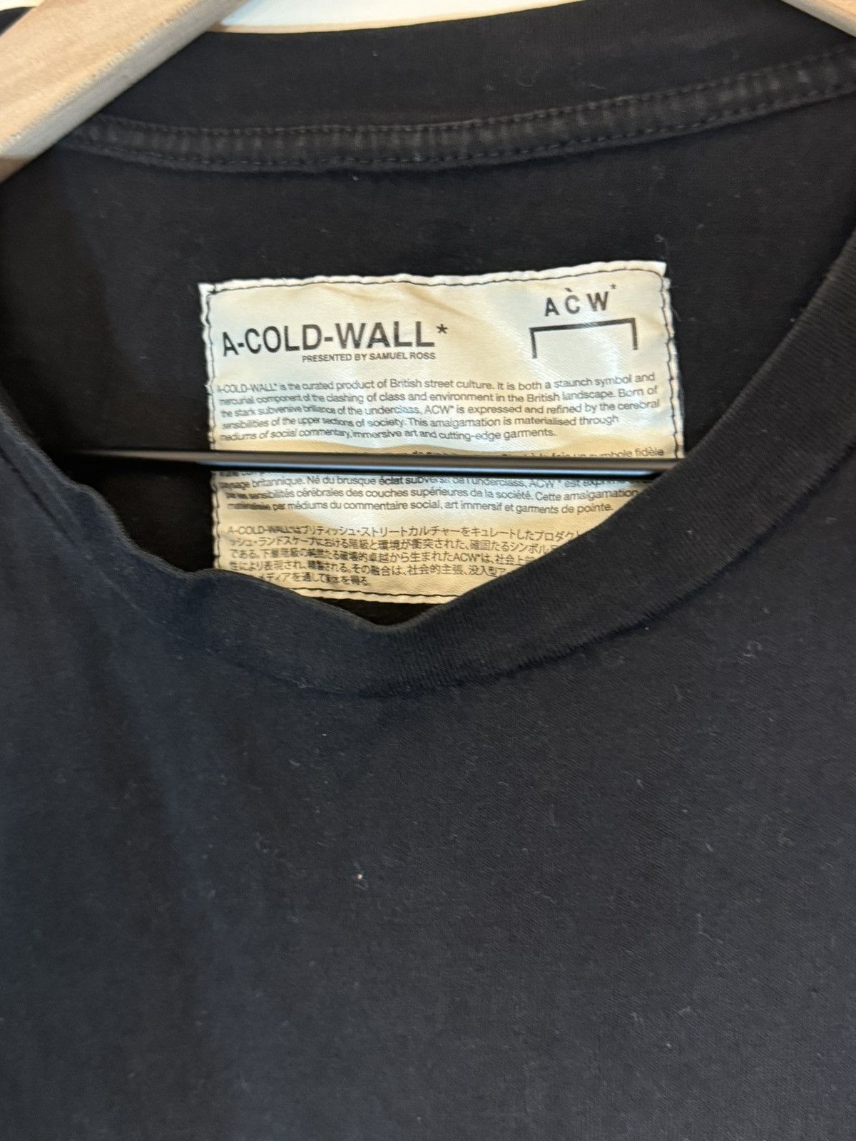 A-COLD-WALL* A-Cold-Wall Acw bracket T-Shirt Size US XL / EU 56 / 4 - 2 Thumbnail