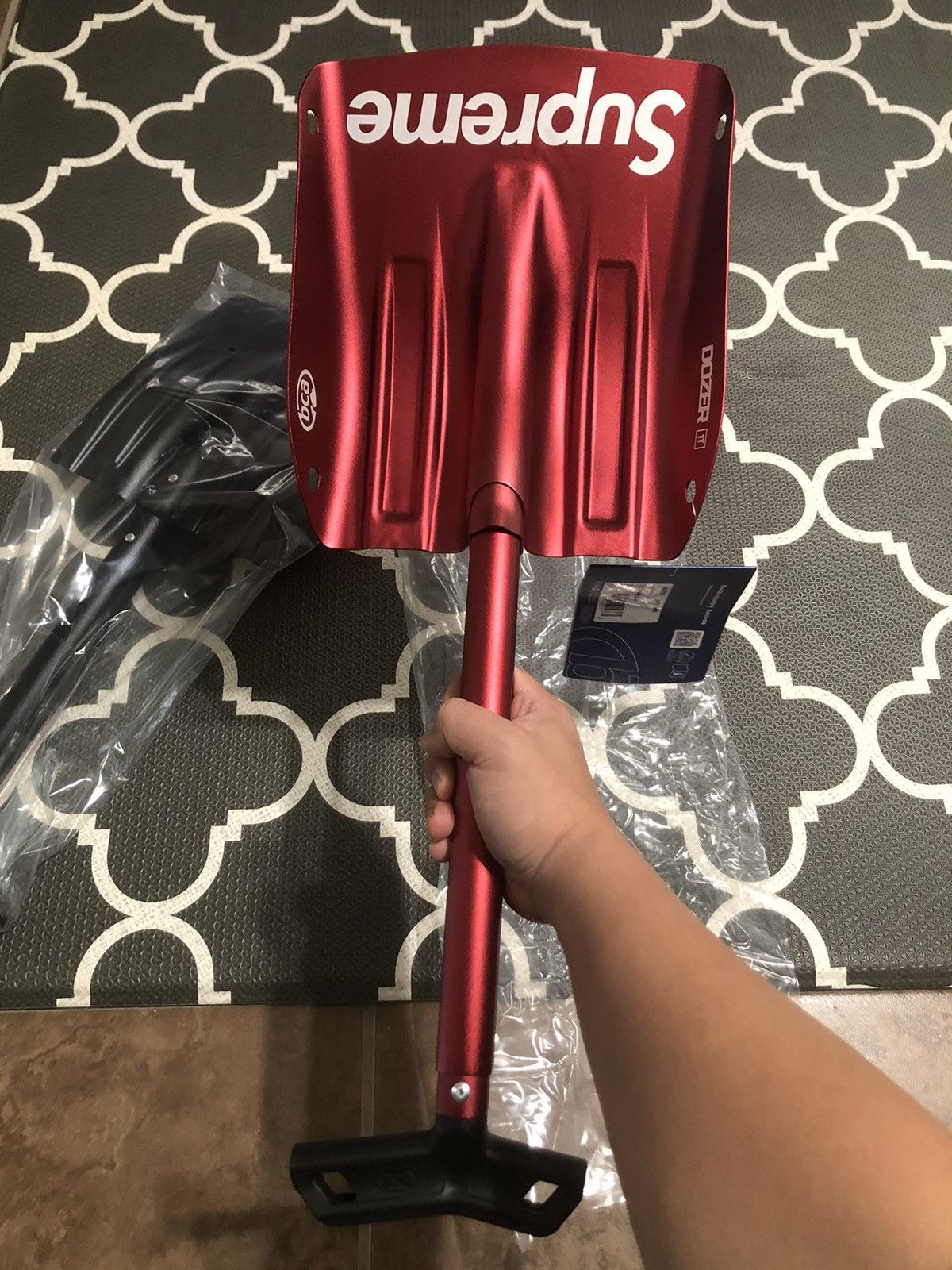 Supreme Backcountry Access Snow Shovel Red & Black Set - Supreme