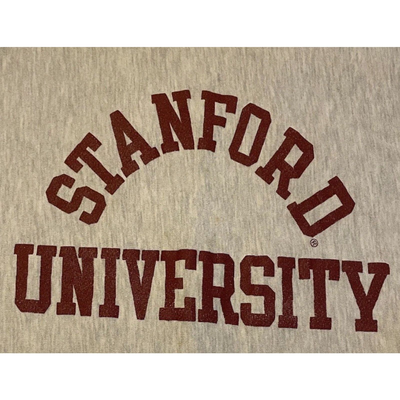 Vintage VINTAGE 90s Stanford University Faded Reverse Weave Sweatshirt XXL College PE Grunge Size US XXL / EU 58 / 5 - 3 Thumbnail