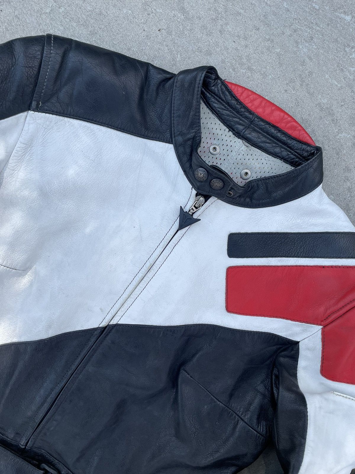 Dainese Dainese Moto Leather Racing Bike Rare Y2K Jacket sz 50 Size US XS / EU 42 / 0 - 14 Thumbnail