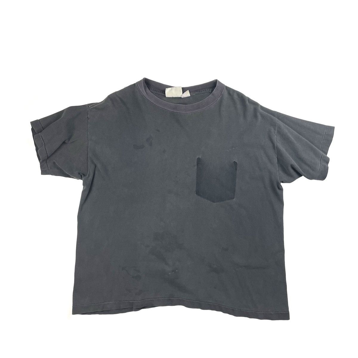 Vintage VINTAGE FADED POCKET T-SHIRT Size US M / EU 48-50 / 2 - 2 Thumbnail