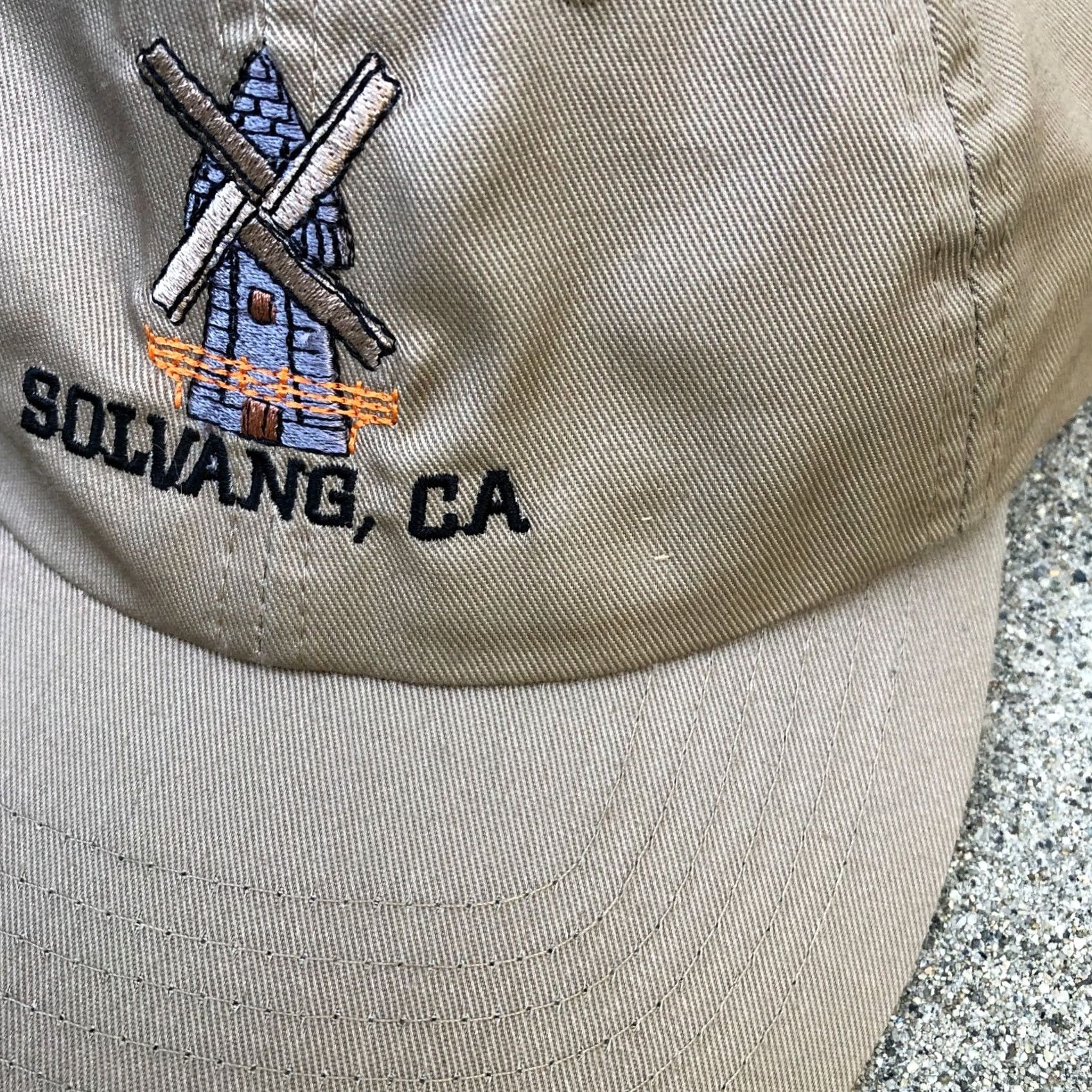 Vintage VINTAGE ROYAL RESORTWEAR SOLVANG Baseball Hat Men's California Cap Beige Size ONE SIZE - 3 Thumbnail