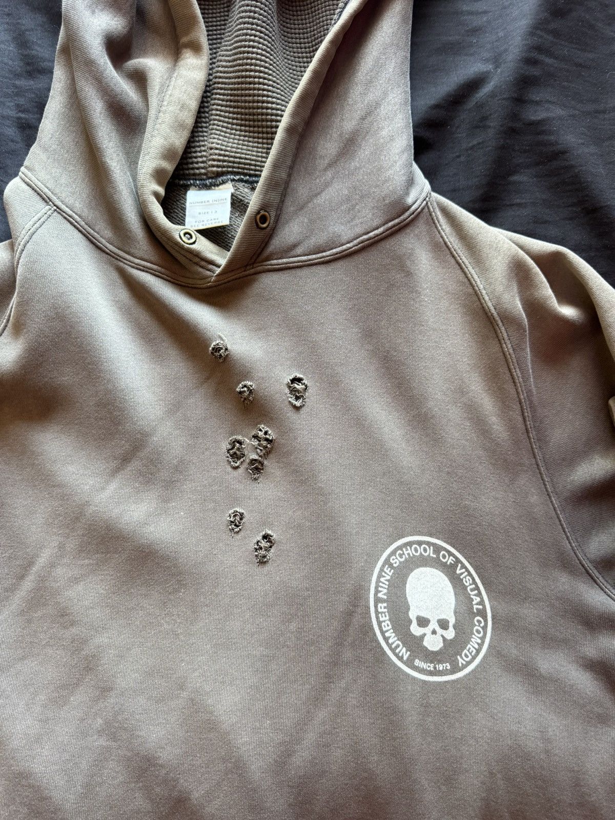 Number (N)ine ss01 school of visual comedy hoodie Size US L / EU 52-54 / 3 - 2 Thumbnail