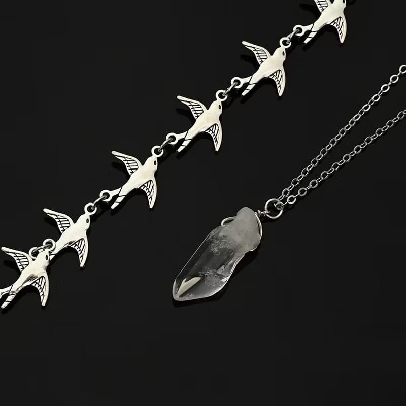 Jewelry Volux Double Layer Titanium Necklace Size ONE SIZE - 3 Thumbnail