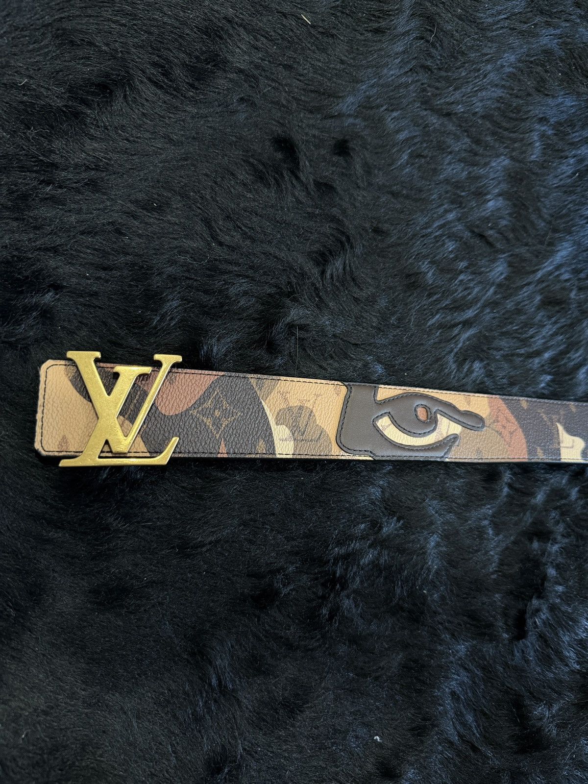 Louis Vuitton Louis Vuitton x Kid Super monogram portrait belt Size 32 - 2 Thumbnail