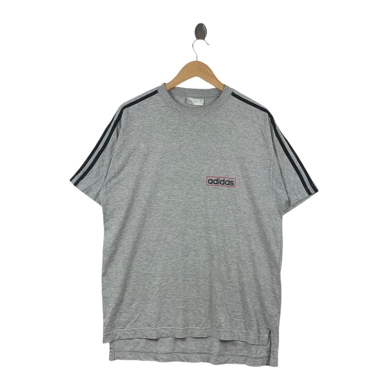 Adidas Vintage 90’ ADIDAS ORIGINALS 3 Stripes Logo Tee Shirt Top Size US L / EU 52-54 / 3 - 2 Thumbnail