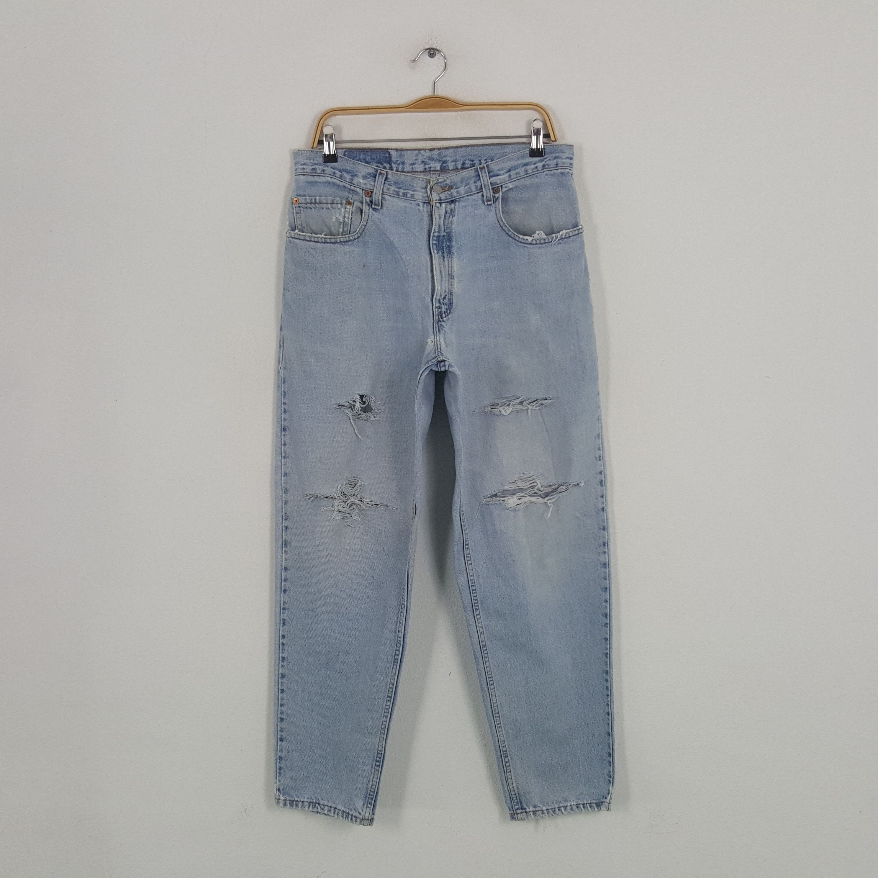 Levi's × Vintage Vintage Levi's 560 American Distressed Style Denim Jeans Size US 32 / EU 48 - 1 Thumbnail