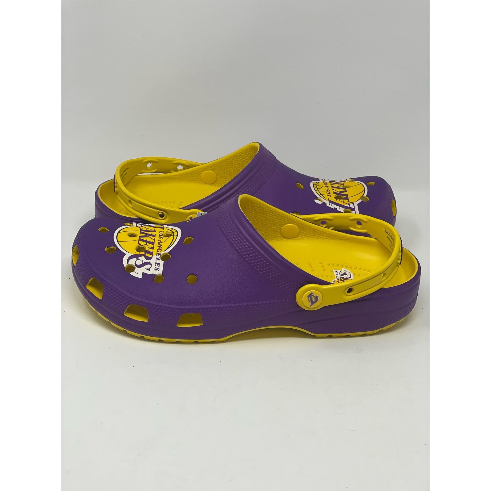 Crocs CROCS NBA Los Angeles Lakers Classic Clogs NEW Men’s Size 10 Size US 10 / EU 43 - 6 Thumbnail