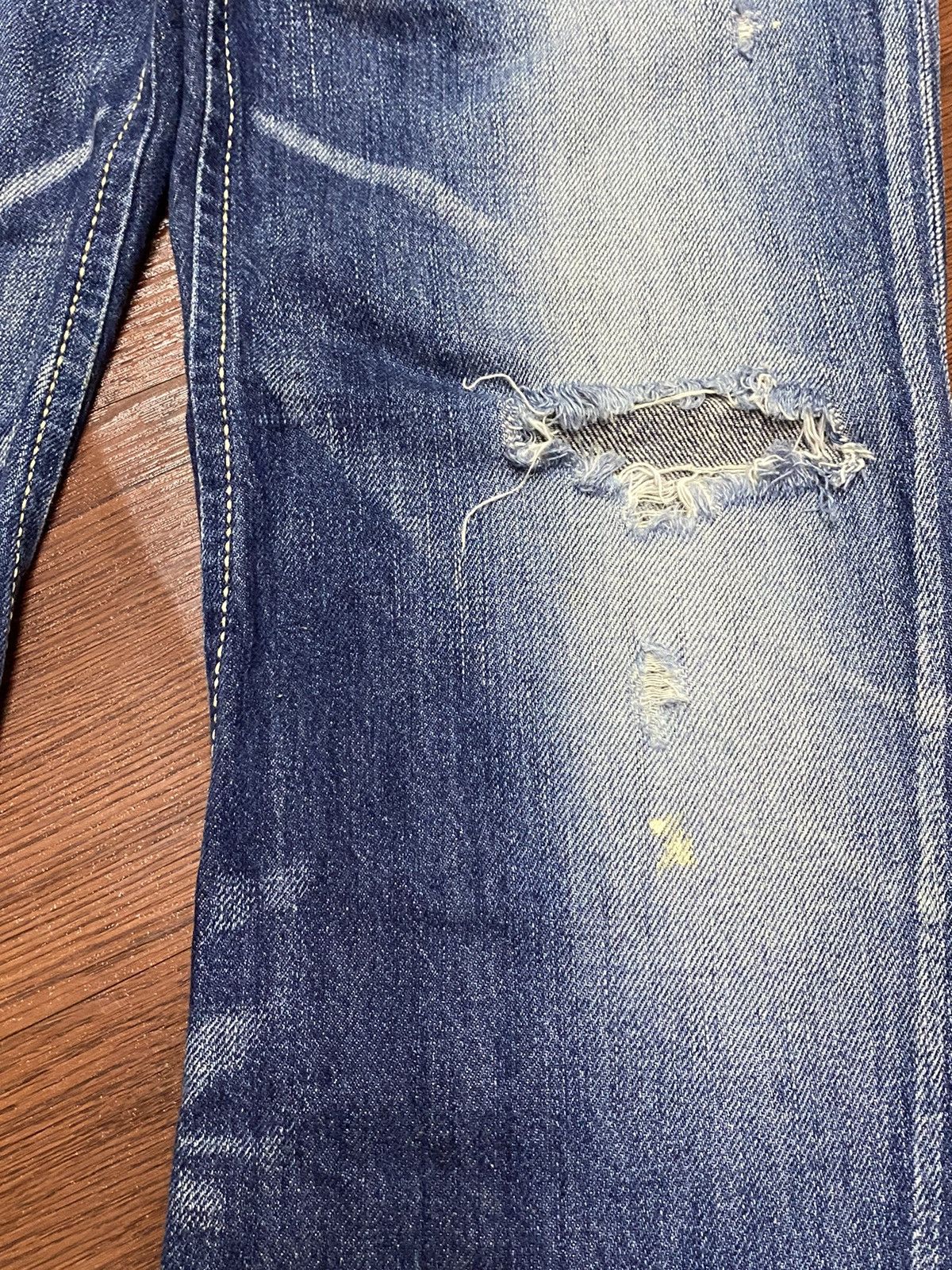 Edwin Vintage Edwin Blue Trip Whisker Flare Jeans Size US 33 - 14 Thumbnail