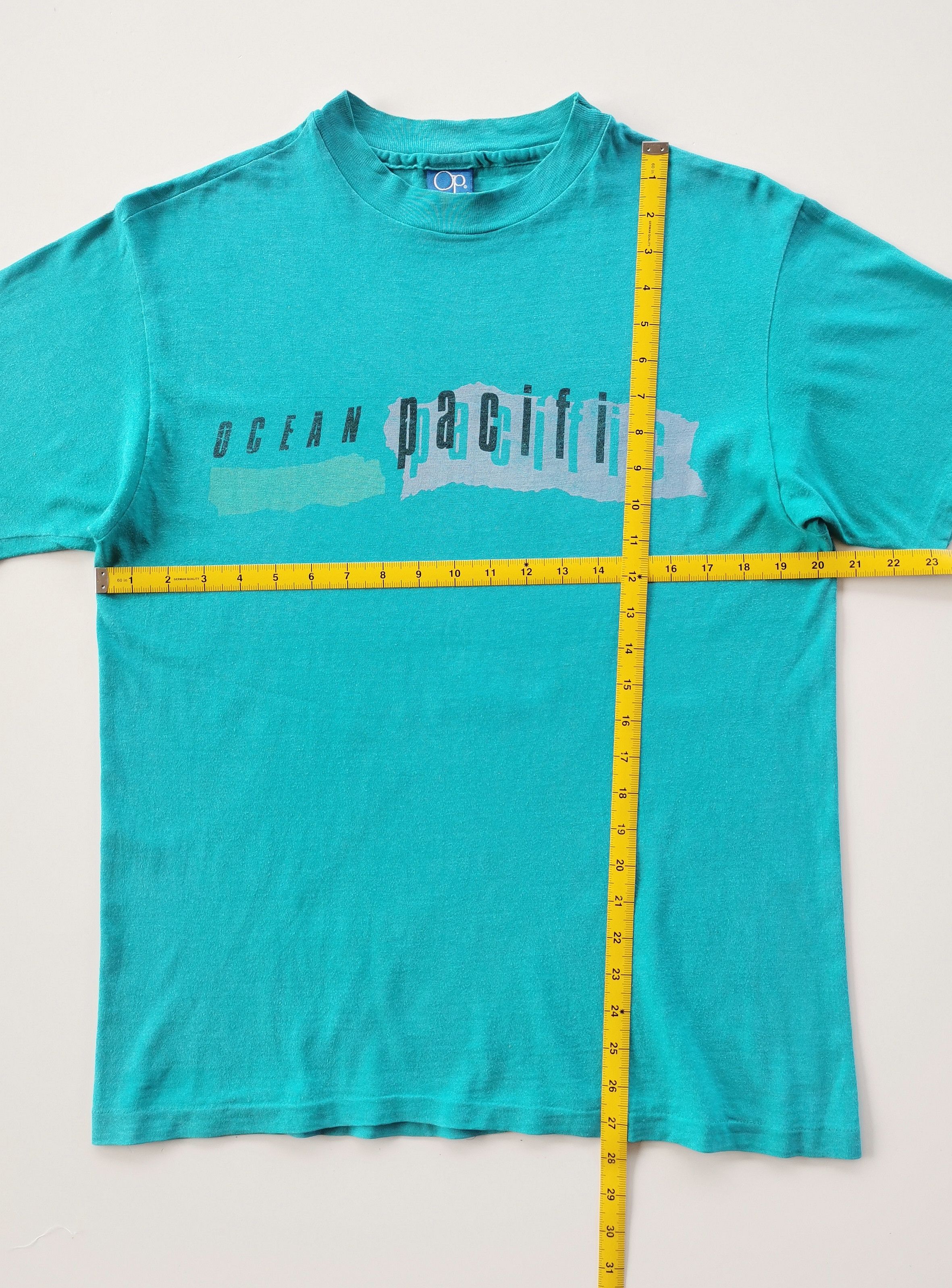 Ocean Pacific 1987 Vintage Ocean Pacific OP Surf Tshirt Size US M / EU 48-50 / 2 - 12 Thumbnail