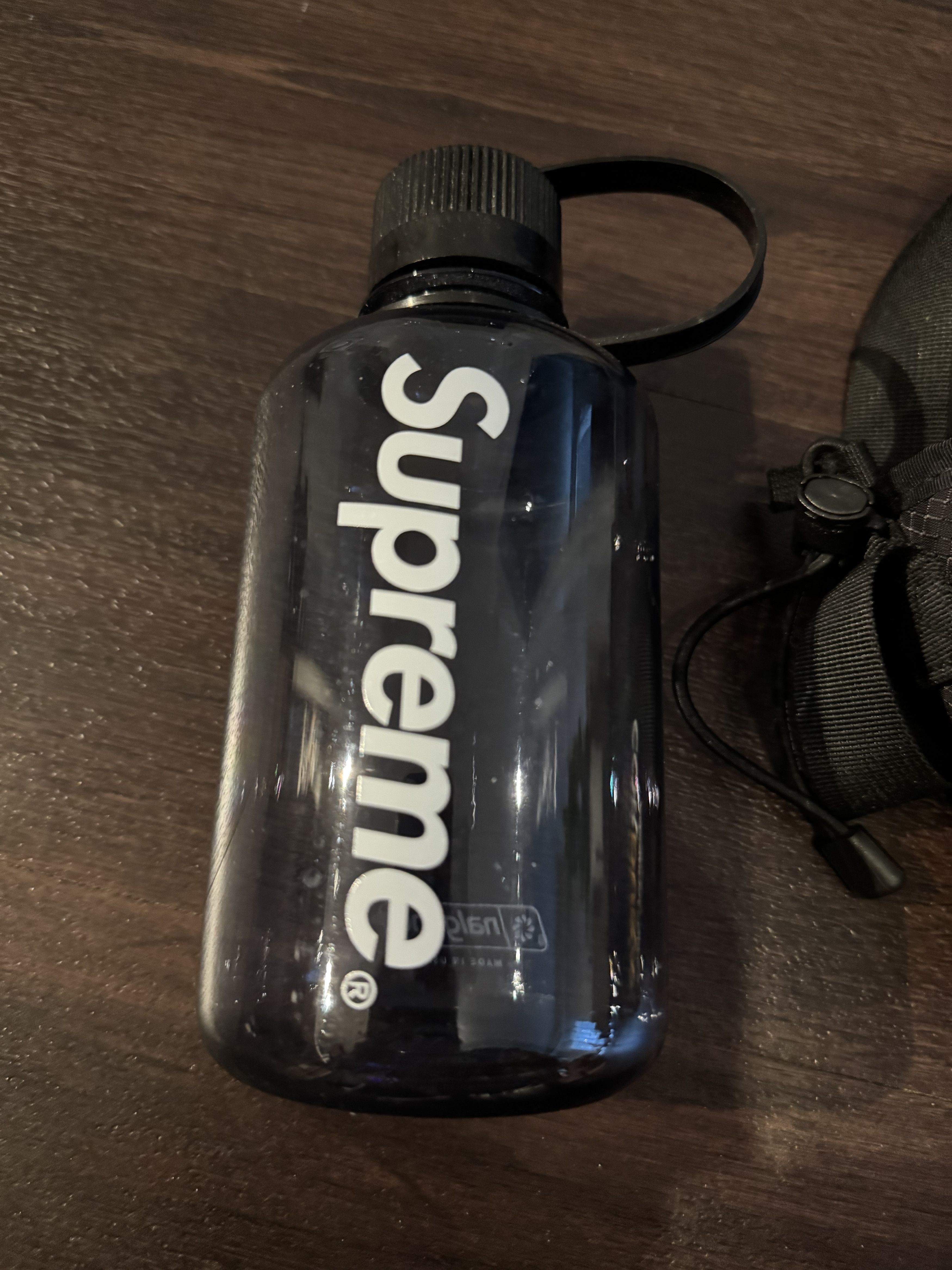 Supreme Supreme Side Bag 'Black' with Nalgene Bottle Size ONE SIZE - 3 Thumbnail