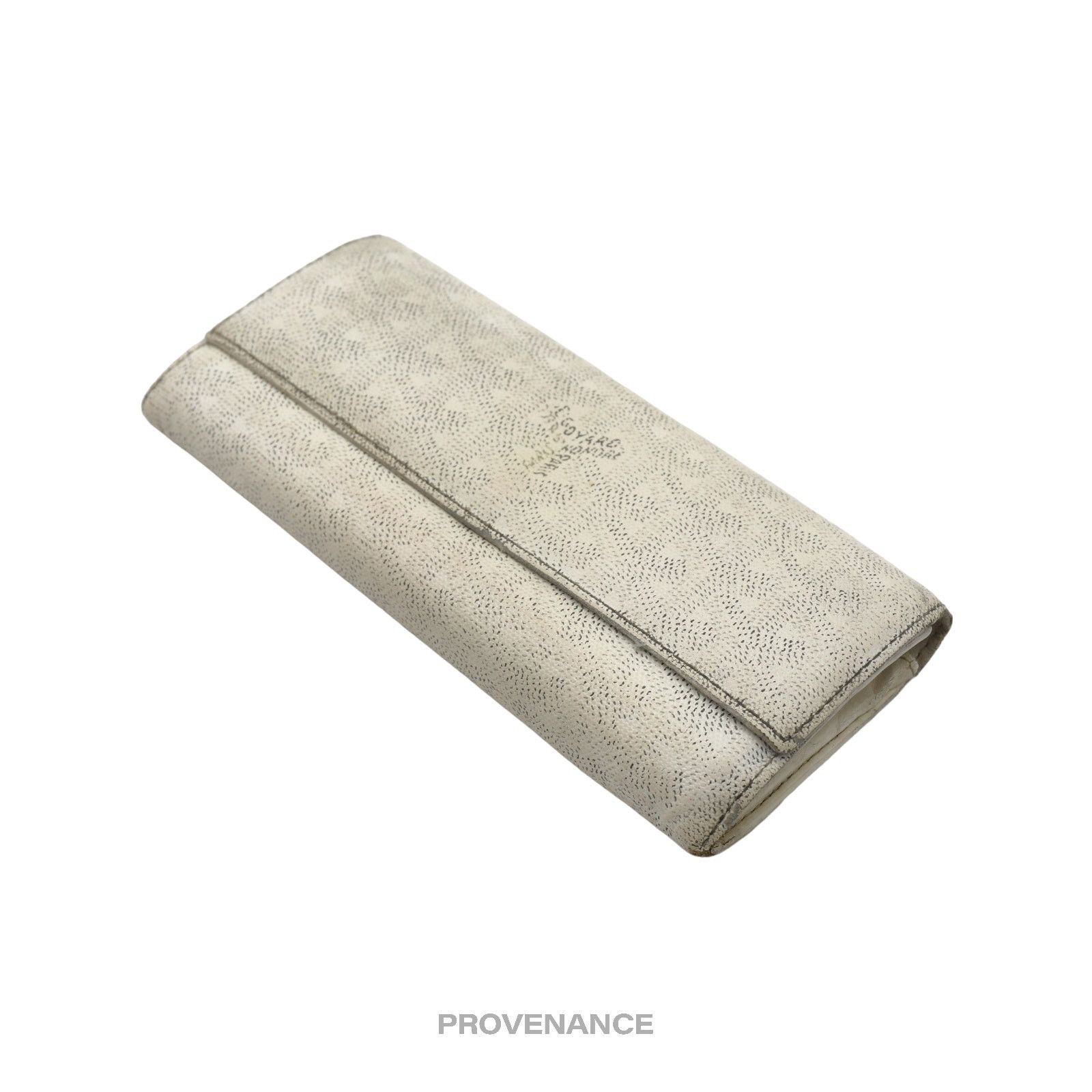 Goyard 🔴 Goyard Varenne Long Wallet - White Goyardine Size ONE SIZE - 3 Thumbnail