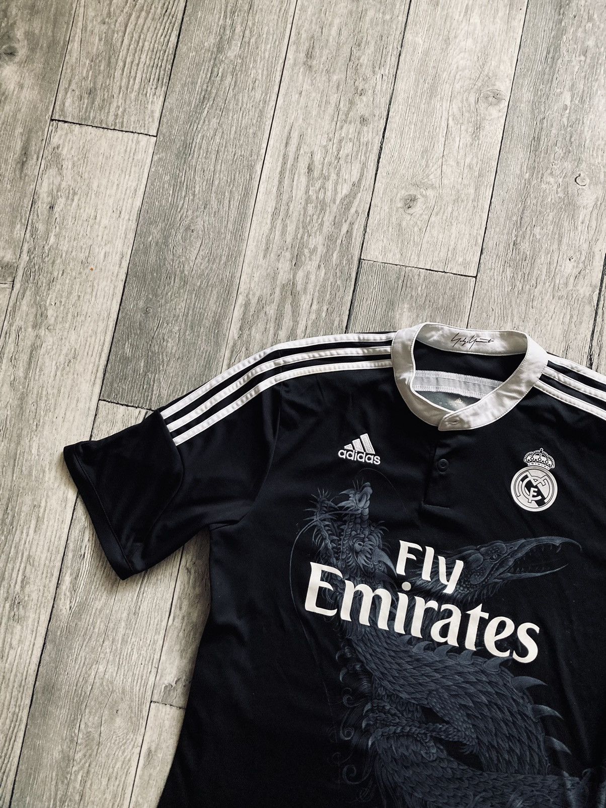 Adidas Rare adidas Real Madrid y3 Yamamoto soccer football jersey L Size US L / EU 52-54 / 3 - 6 Thumbnail