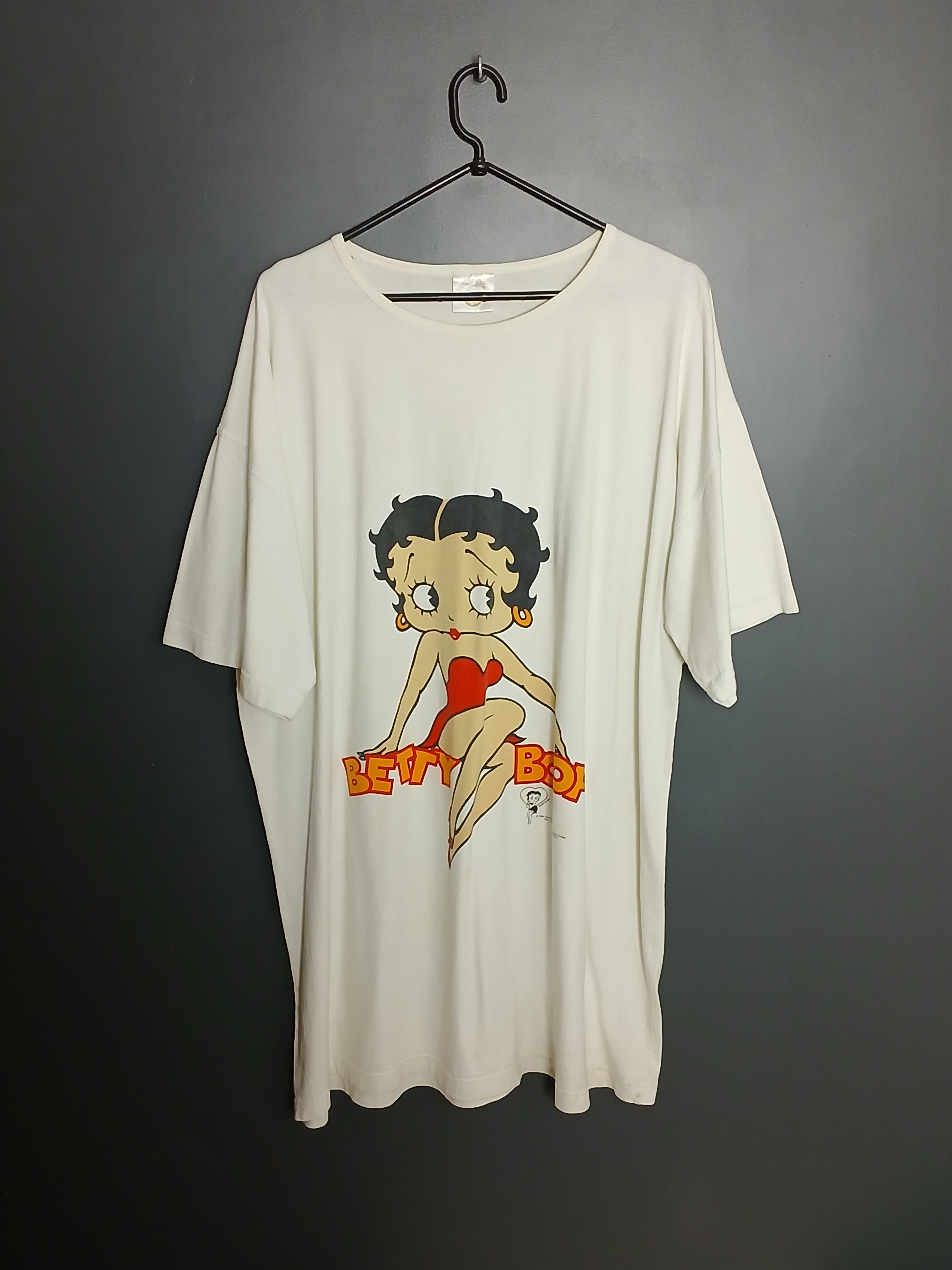 Cartoon Network × Vintage Vintage 1996 Betty Boop T-Shirt Size US XXL / EU 58 / 5 - 1 Thumbnail