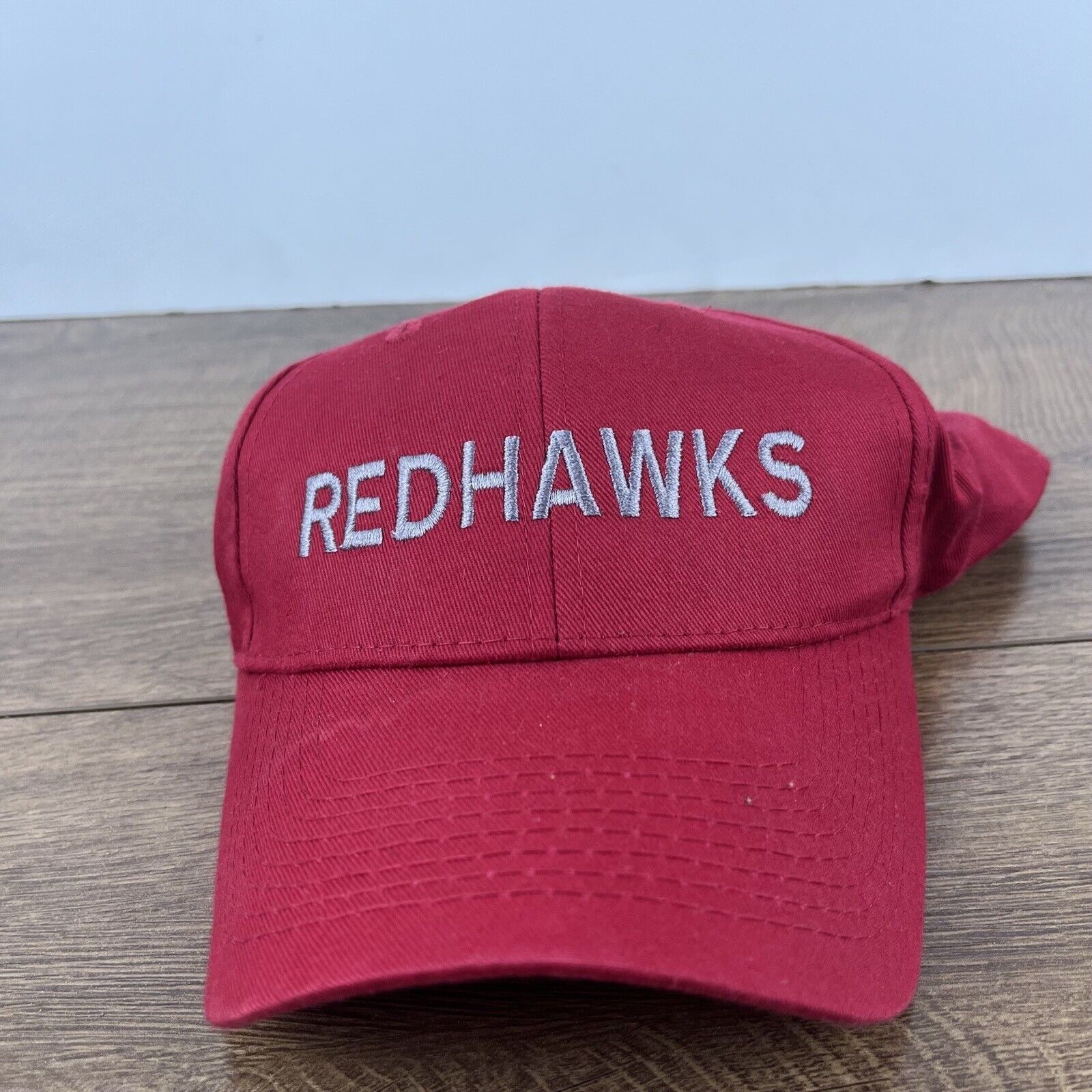 Other Miami Ohio Redhawks Hat Miami Oxford Red Hat Adjustable Red Size ONE SIZE - 3 Thumbnail