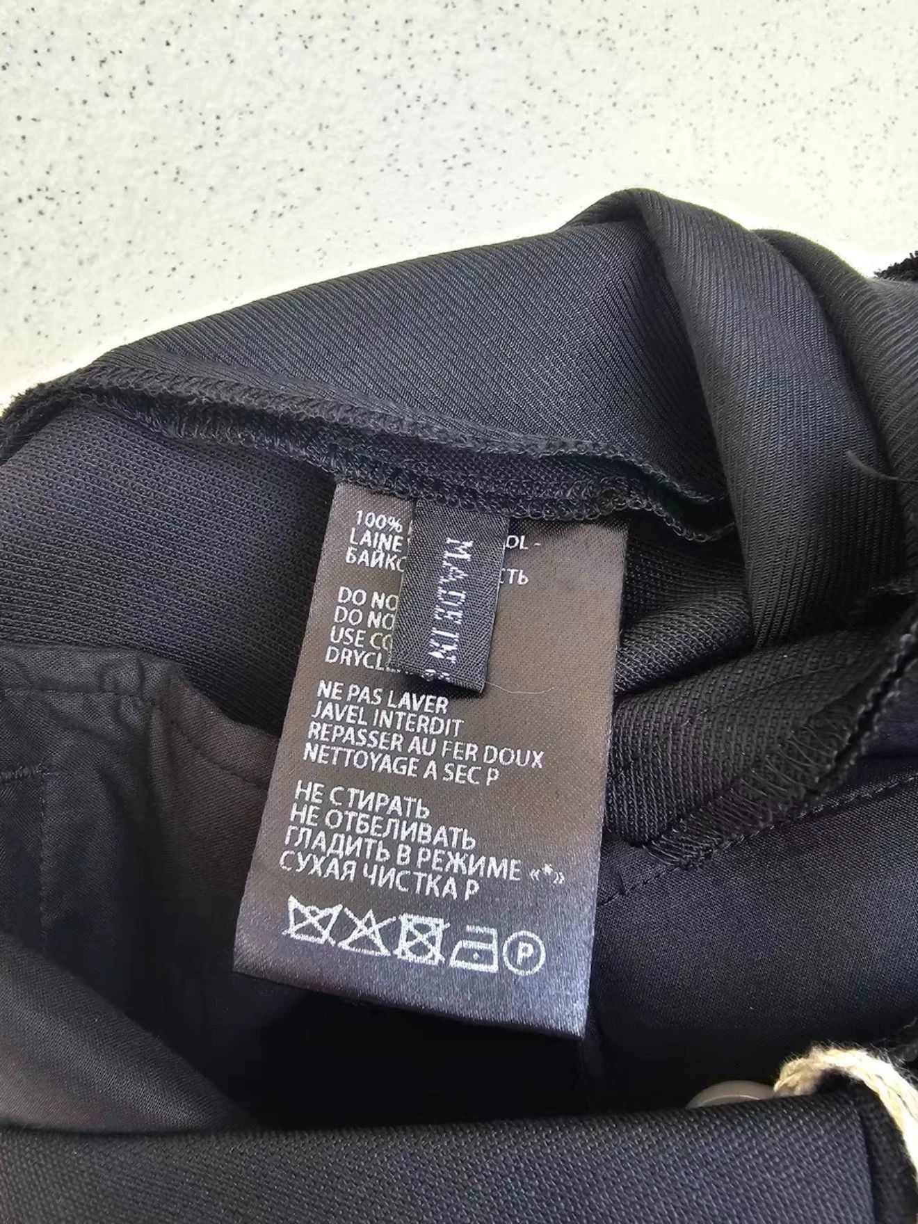 Haider Ackermann Haider Ackermann show women's casual pants 100% wool '20 SS Size 26" / US 2 / IT 38 - 6 Thumbnail