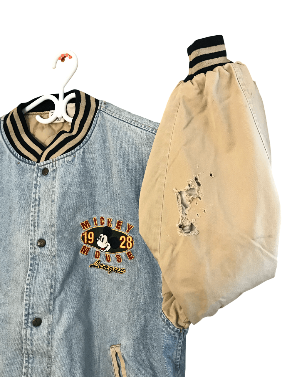 Vintage Disney Mickey Mouse Baseball Jacket