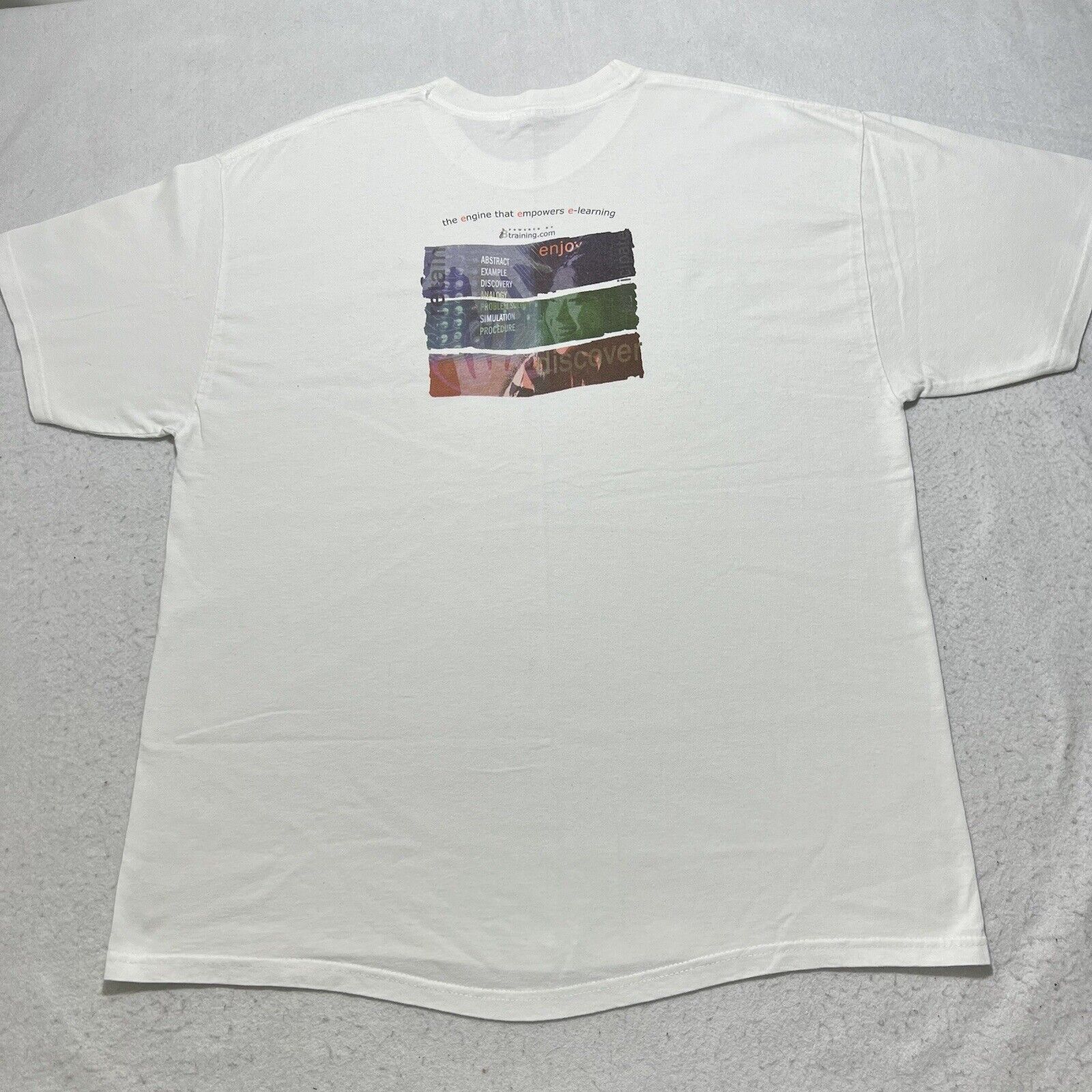 Vintage Vintage Port & Company iBtraining.com Graphic Technology Tee Size US XL / EU 56 / 4 - 1 Thumbnail