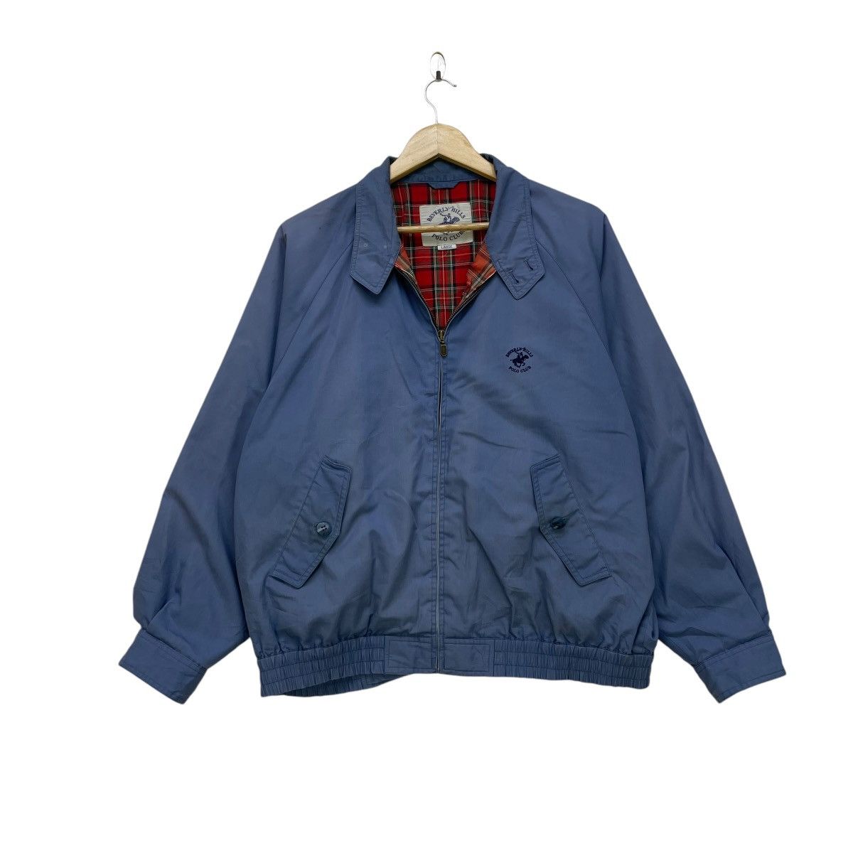 Beverly Hills Polo Club × Polo Ralph Lauren × Vintage 💥Vintage Polo Club Beverly Hills Bomber Jacket Size US M / EU 48-50 / 2 - 3 Thumbnail